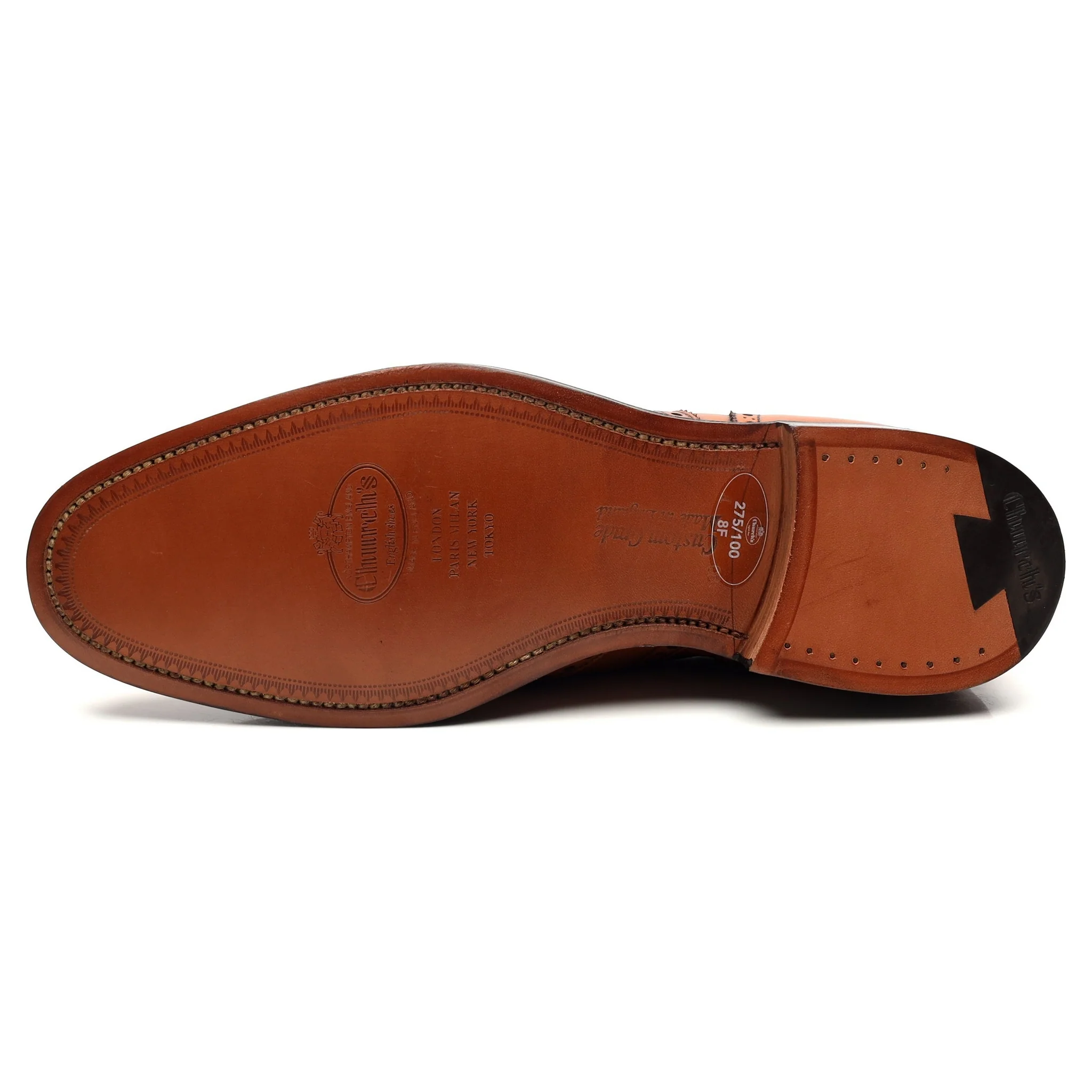 'Chetwynd' Tan Brown Leather Brogues UK 8 F - Image 10