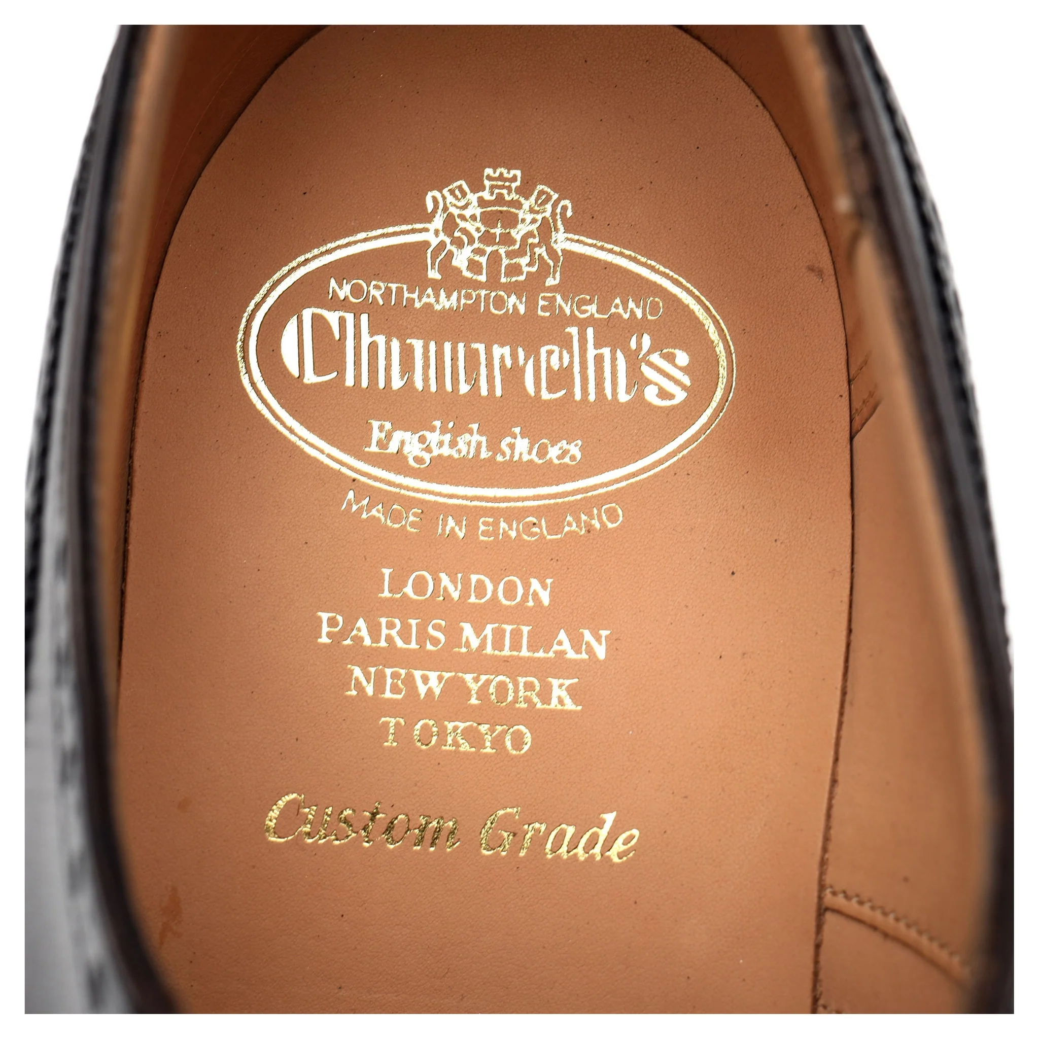 'Chetwynd' Dark Brown Leather Brogues UK 9 H - Image 12
