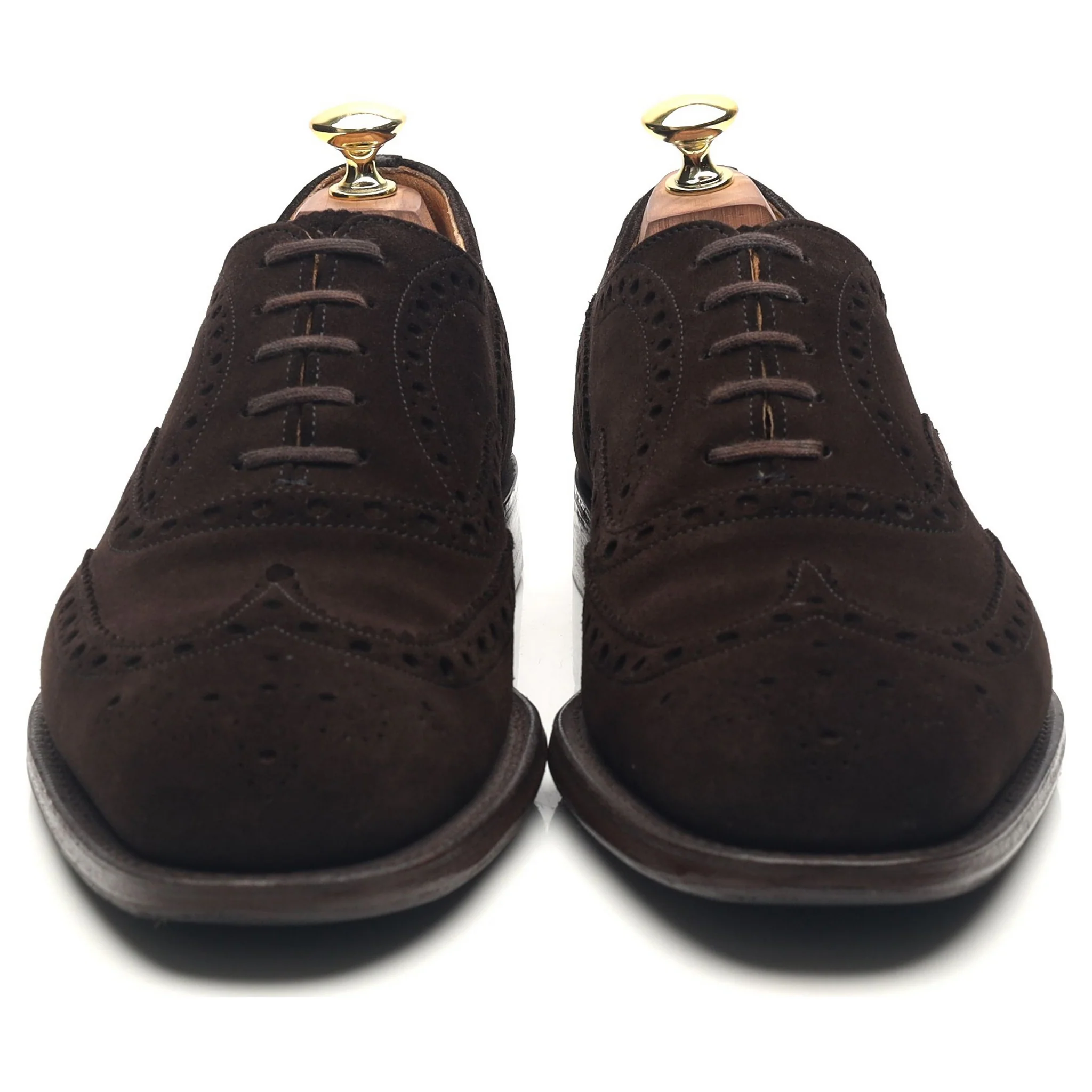 'Chetwynd' Dark Brown Suede Brogues UK 7 F - Image 8
