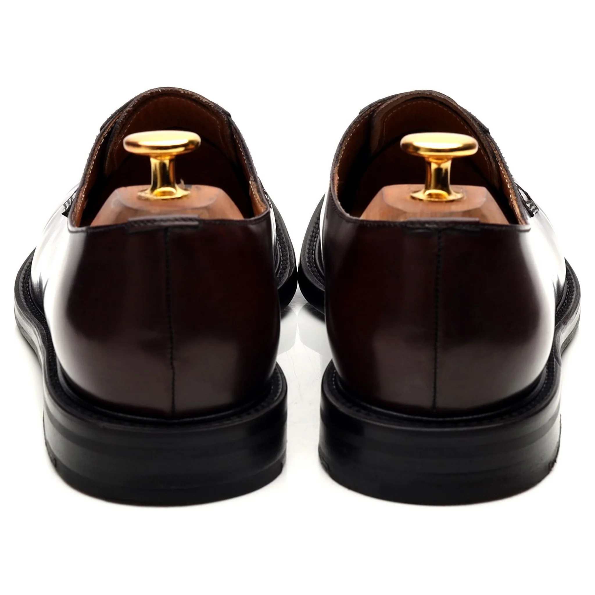 Women's 'Cindy' Burgundy Leather Derby UK 7 EU 40 - Image 4
