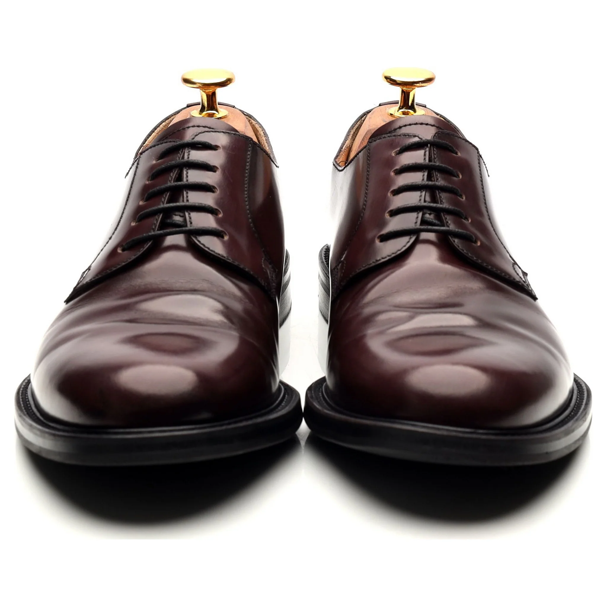 Women's 'Cindy' Burgundy Leather Derby UK 7 EU 40 - Image 8