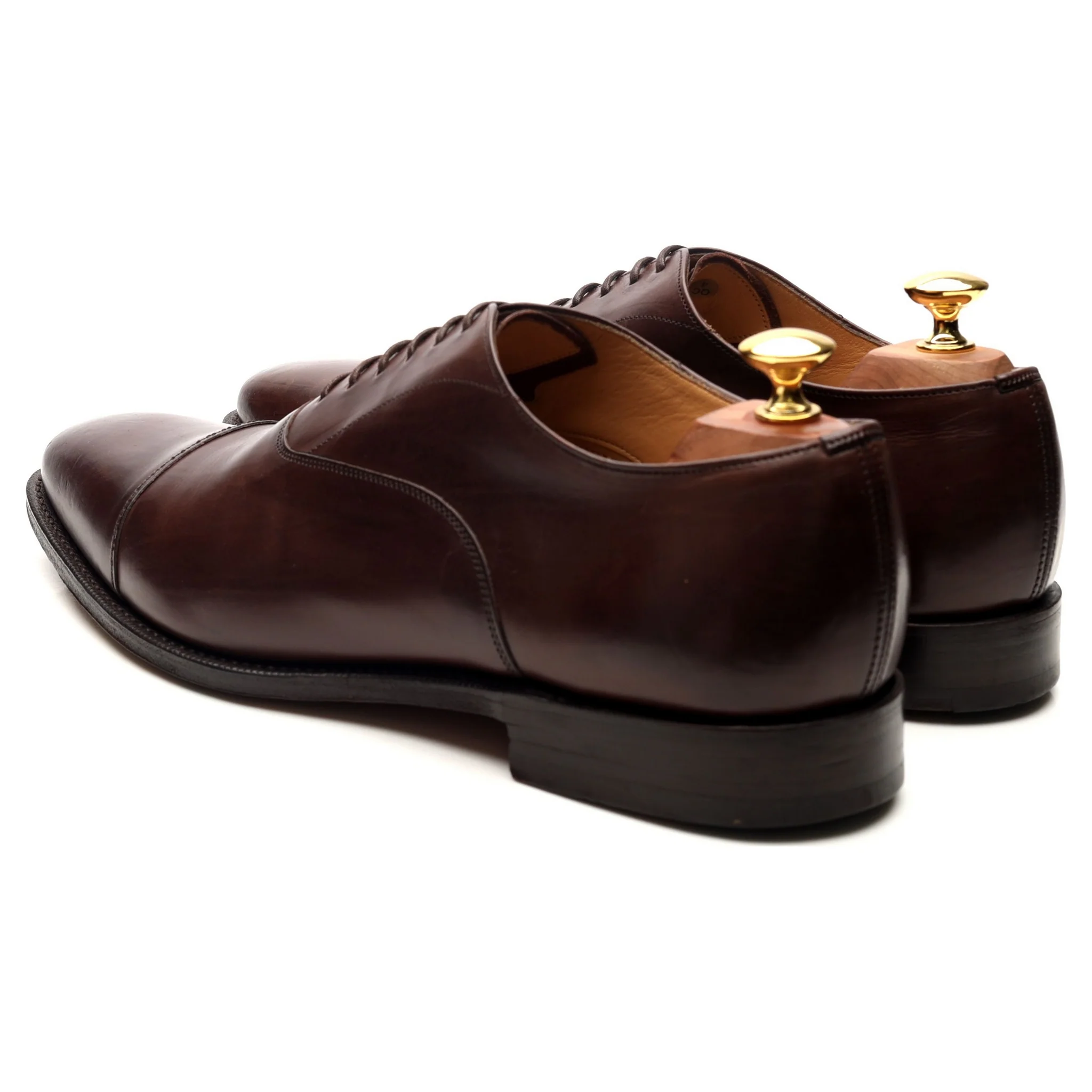 'Coppice' Dark Brown Leather Oxford UK 9.5 F - Image 3