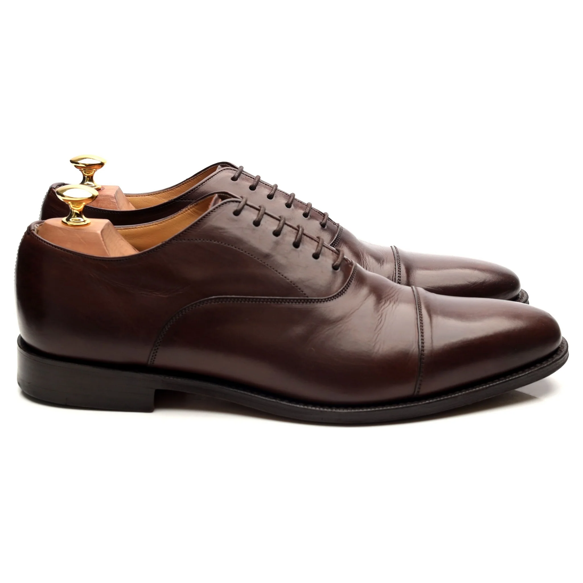 'Coppice' Dark Brown Leather Oxford UK 9.5 F - Image 6