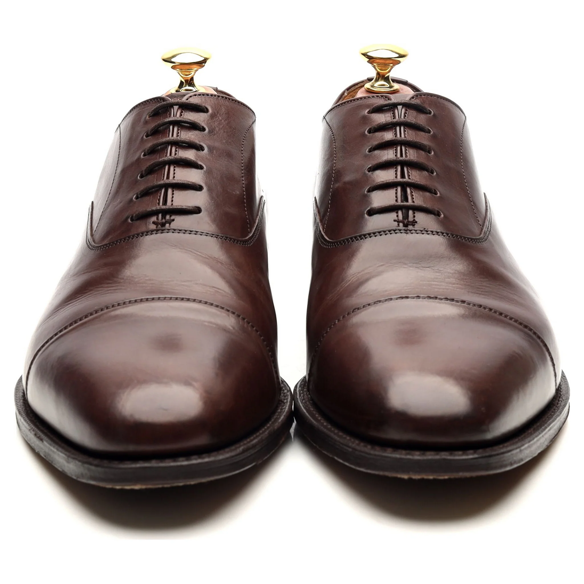 'Coppice' Dark Brown Leather Oxford UK 9.5 F - Image 8
