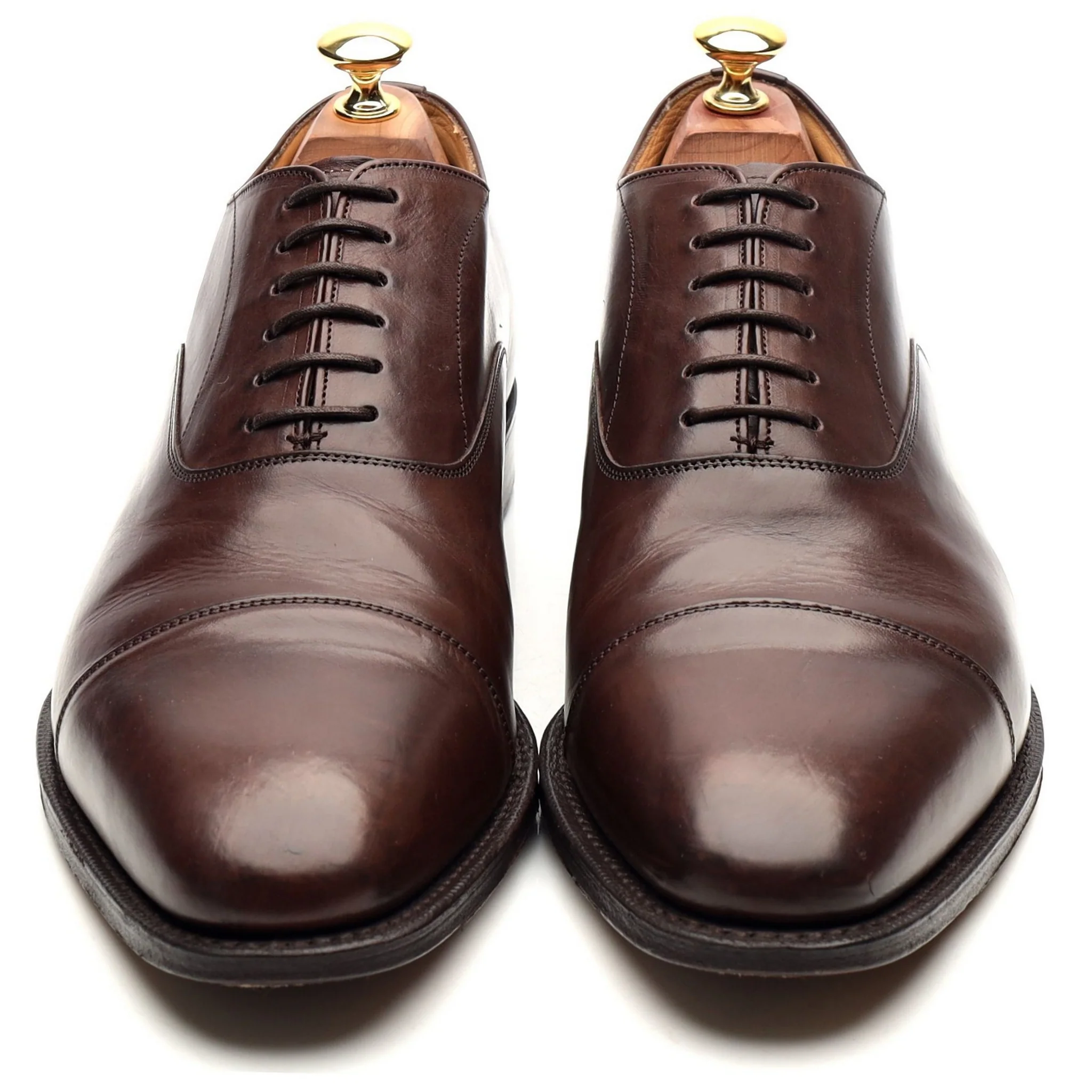 'Coppice' Dark Brown Leather Oxford UK 9.5 F - Image 9