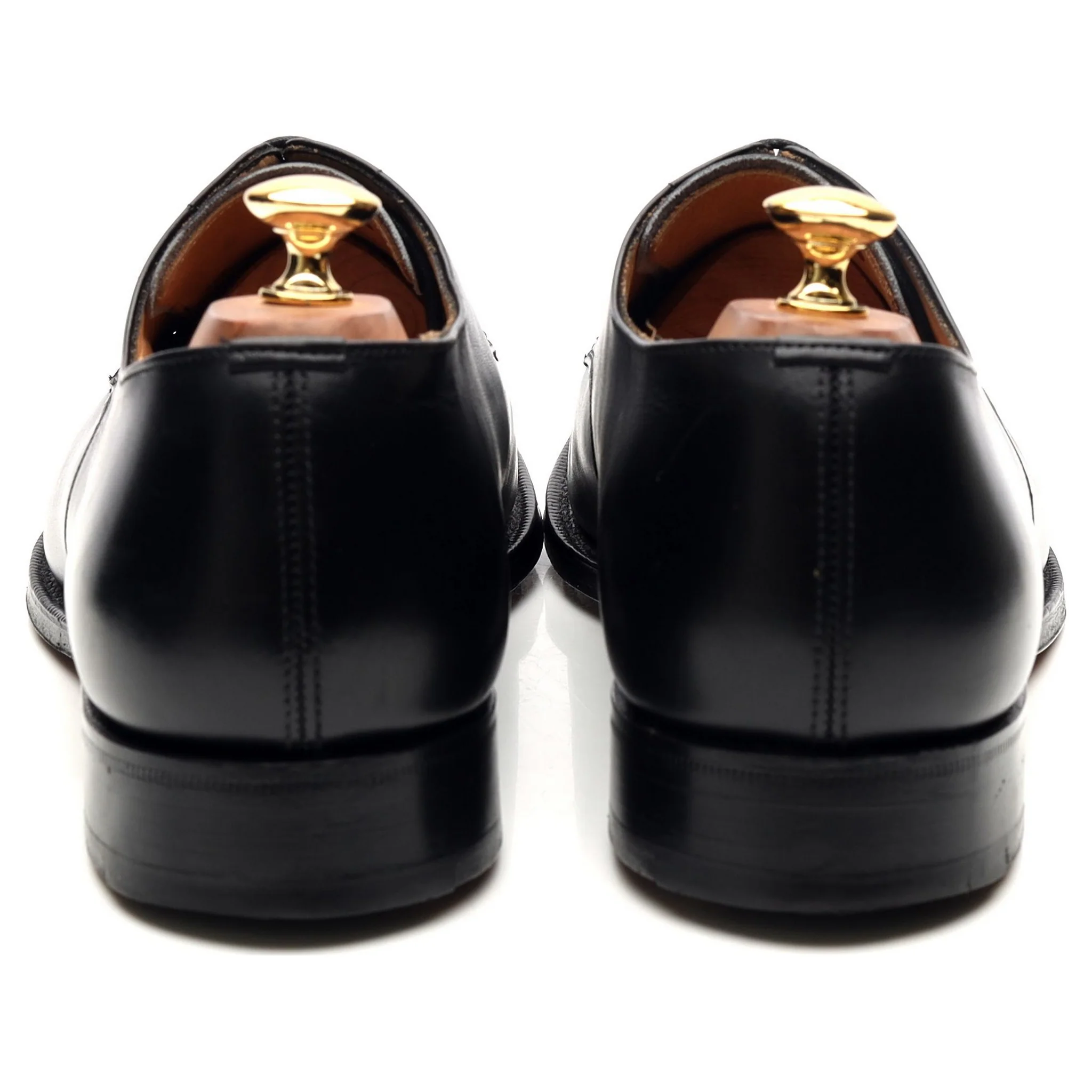 'Cranfield' Black Leather Derby UK 10 G - Image 4
