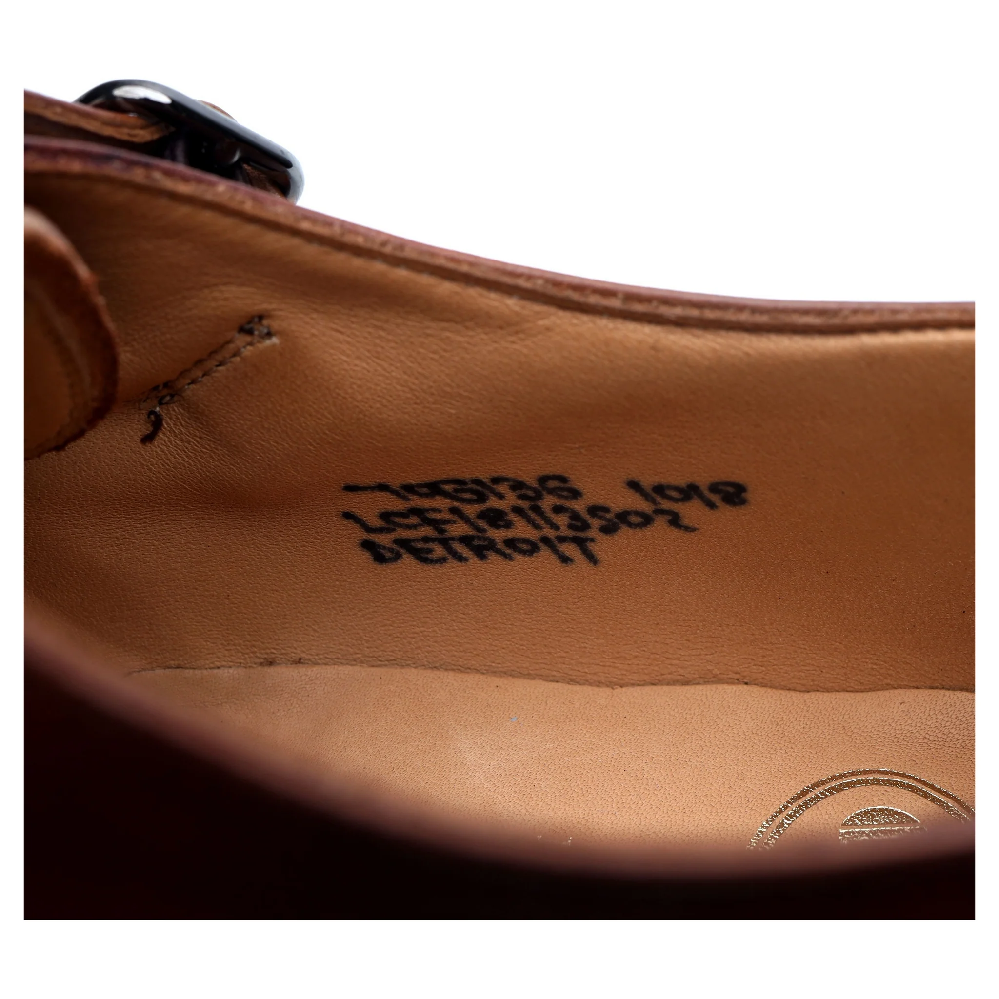 'Detroit' Tan Brown Leather Double Monk Strap UK 7 G - Image 13