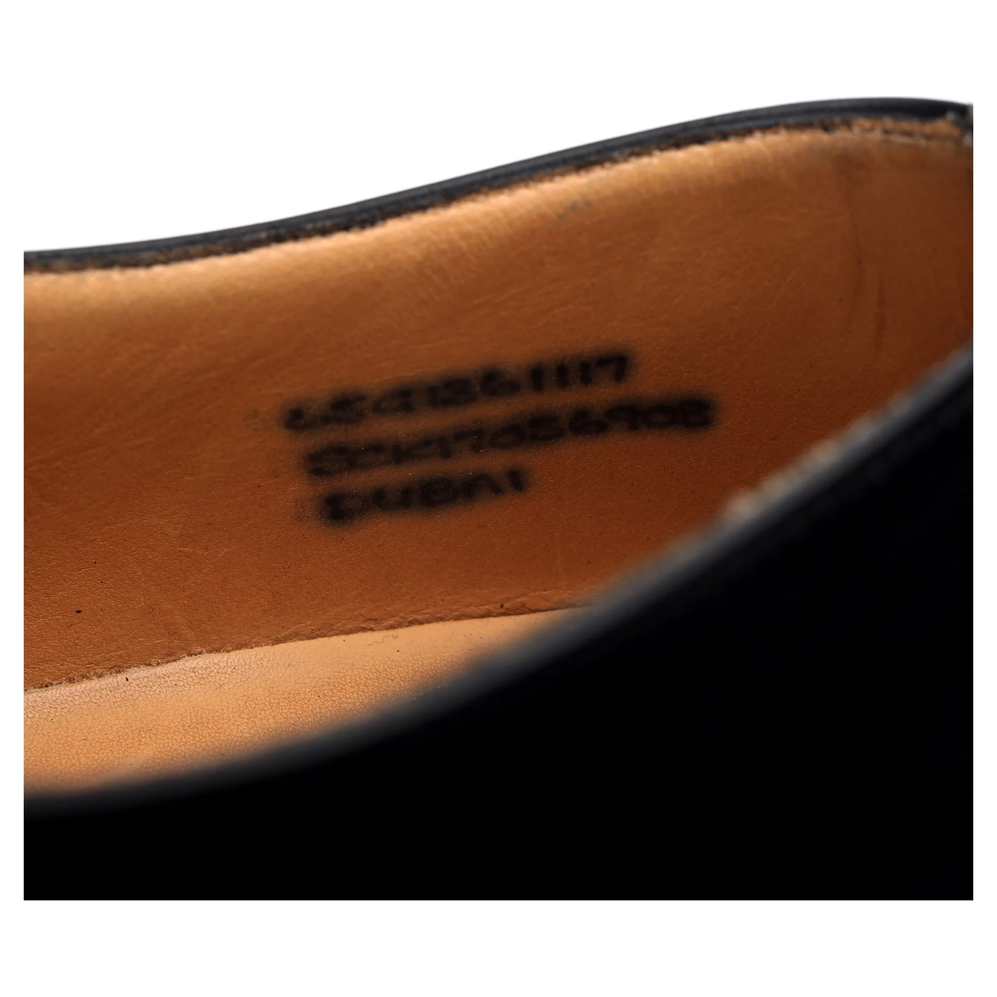 'Dubai' Black Leather Oxford UK 6.5 G - Image 13
