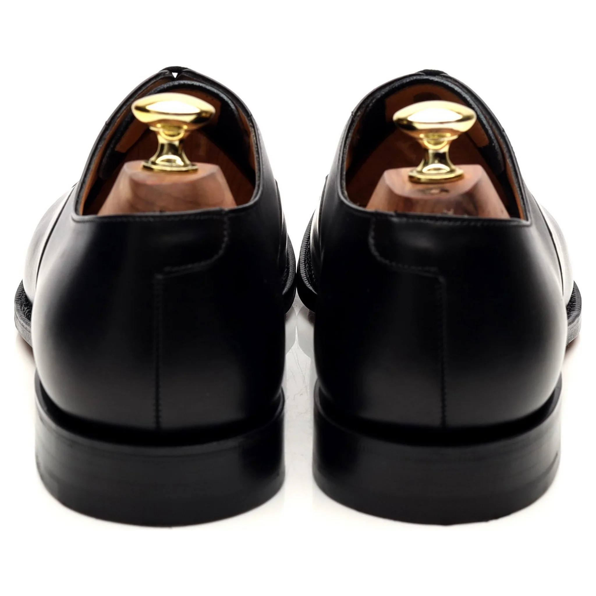 'Dubai' Black Leather Oxford UK 7 F - Image 4