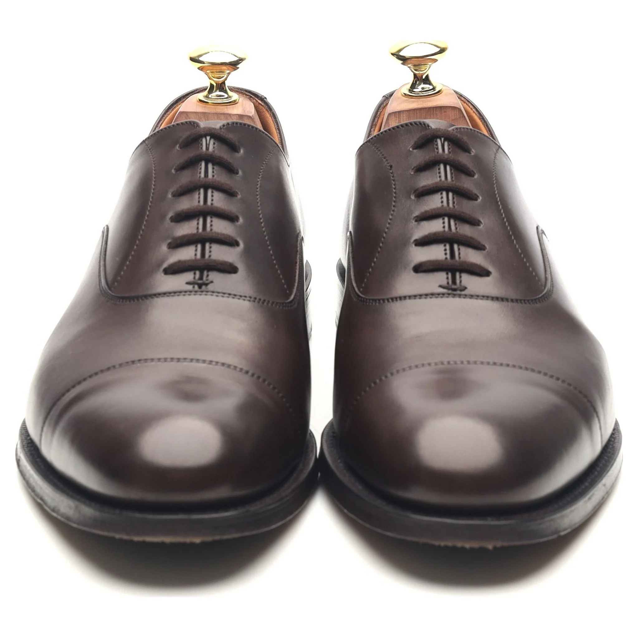'Dubai' Dark Brown Leather Oxford UK 7 F - Image 8