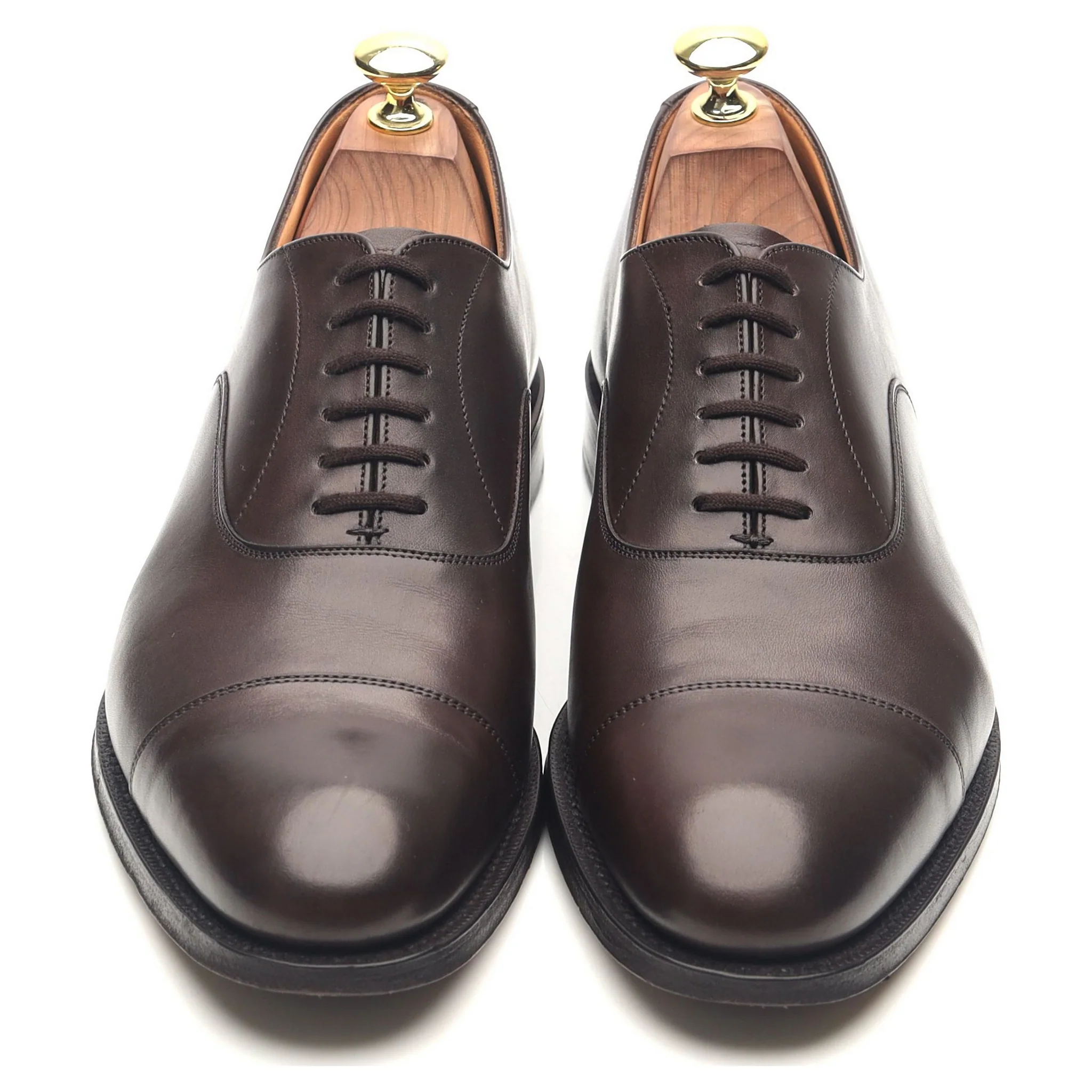 'Dubai' Dark Brown Leather Oxford UK 7 F - Image 9