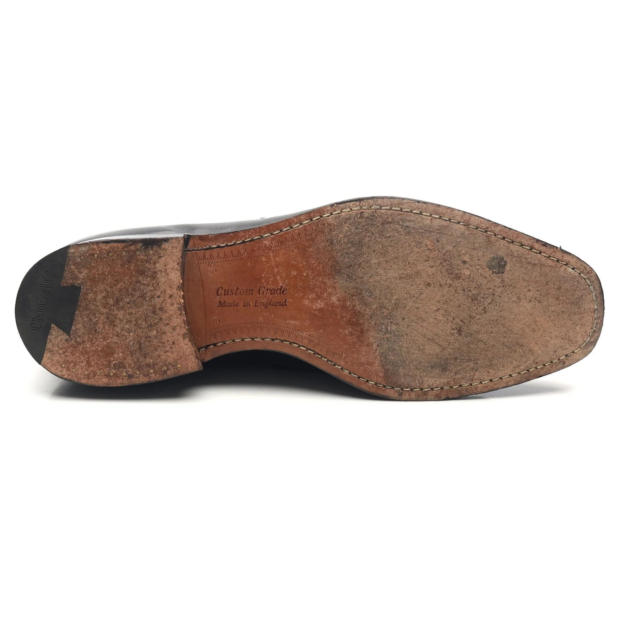 'Hertford' Black Leather Loafers UK 9.5 G - Image 11
