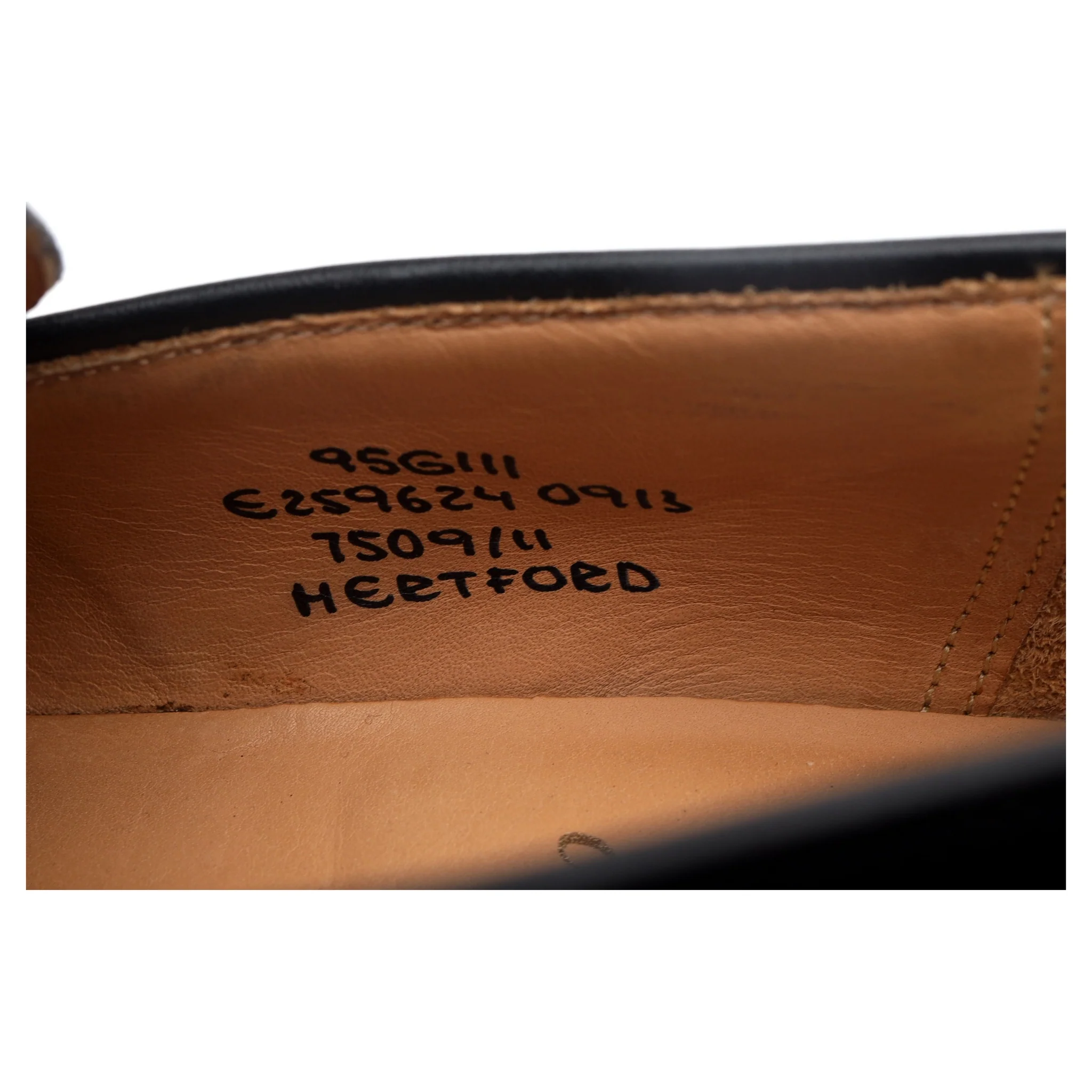 'Hertford' Black Leather Loafers UK 9.5 G - Image 13