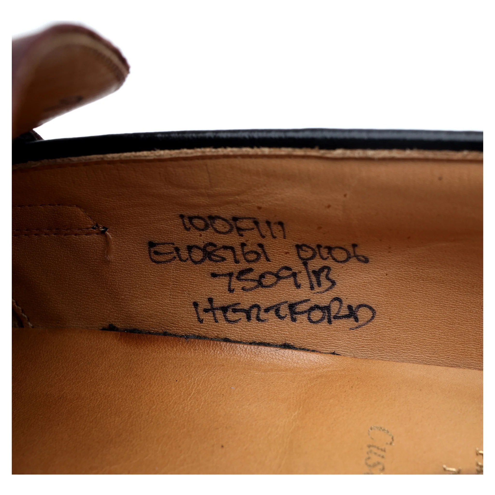 'Hertford' Burgundy Leather Loafers UK 10 F - Image 13