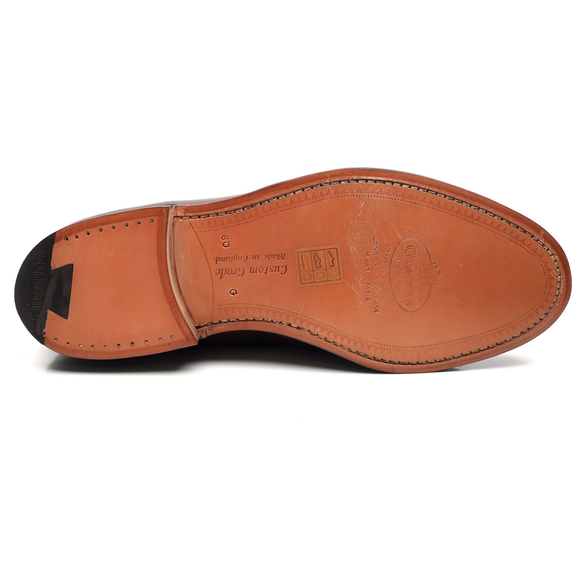 'Keats II' Dark Brown Leather Tassel Loafers UK 8 G - Image 11