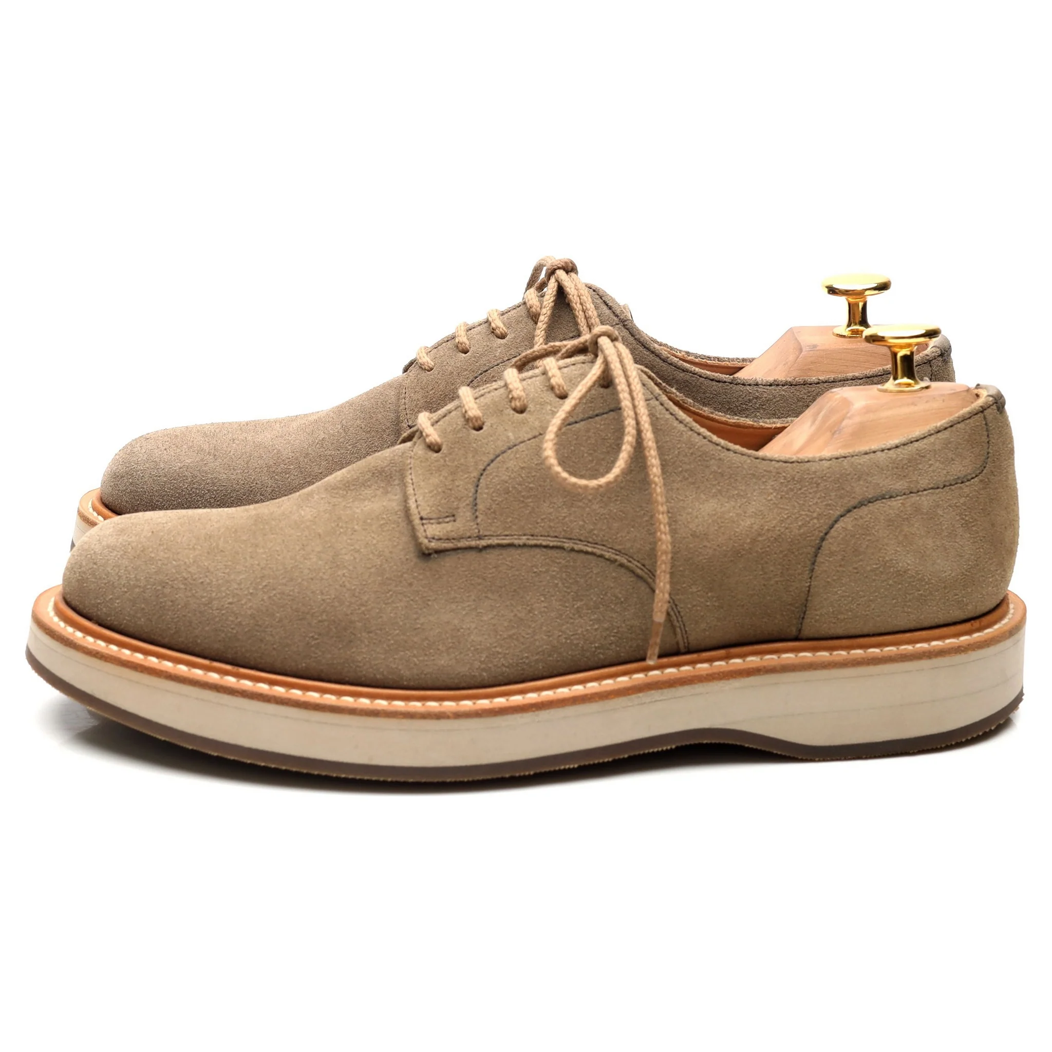 'Leyton 2' Stone Suede Derby UK 6.5 F - Image 2