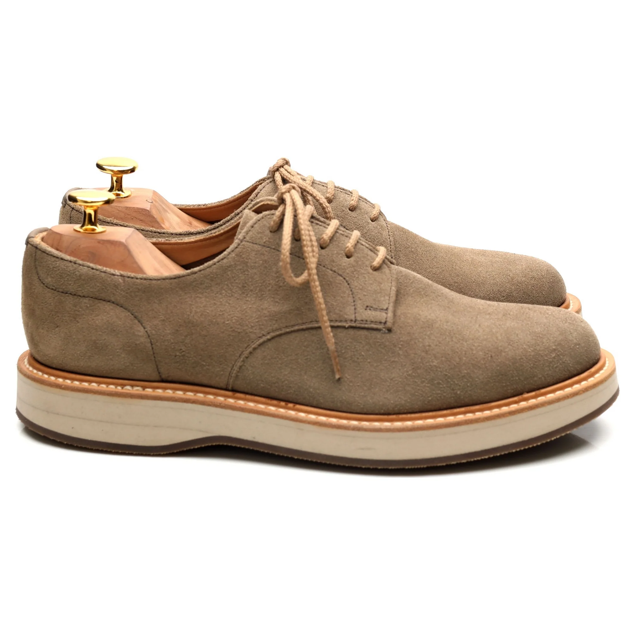 'Leyton 2' Stone Suede Derby UK 6.5 F - Image 6
