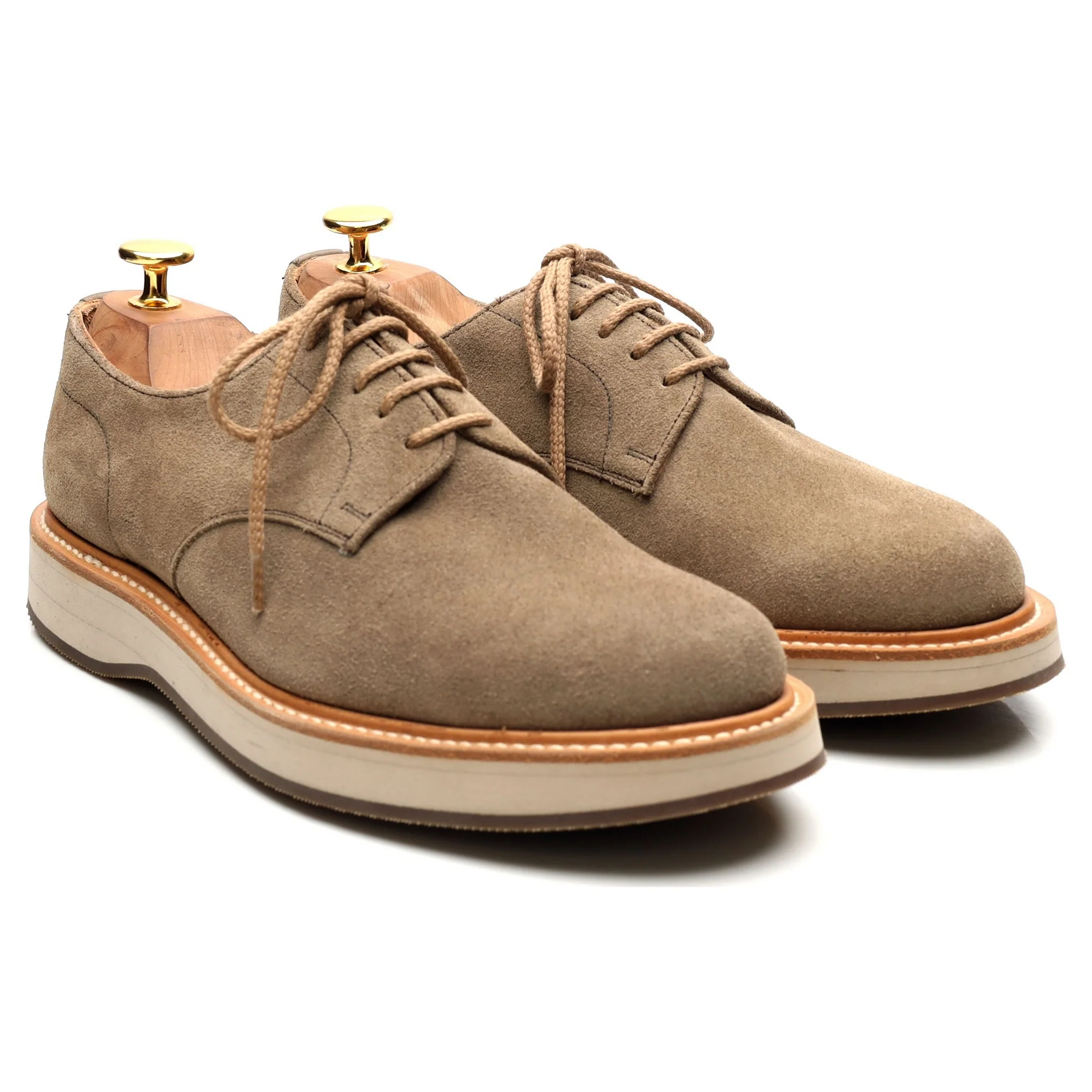 'Leyton 2' Stone Suede Derby UK 6.5 F - Image 7
