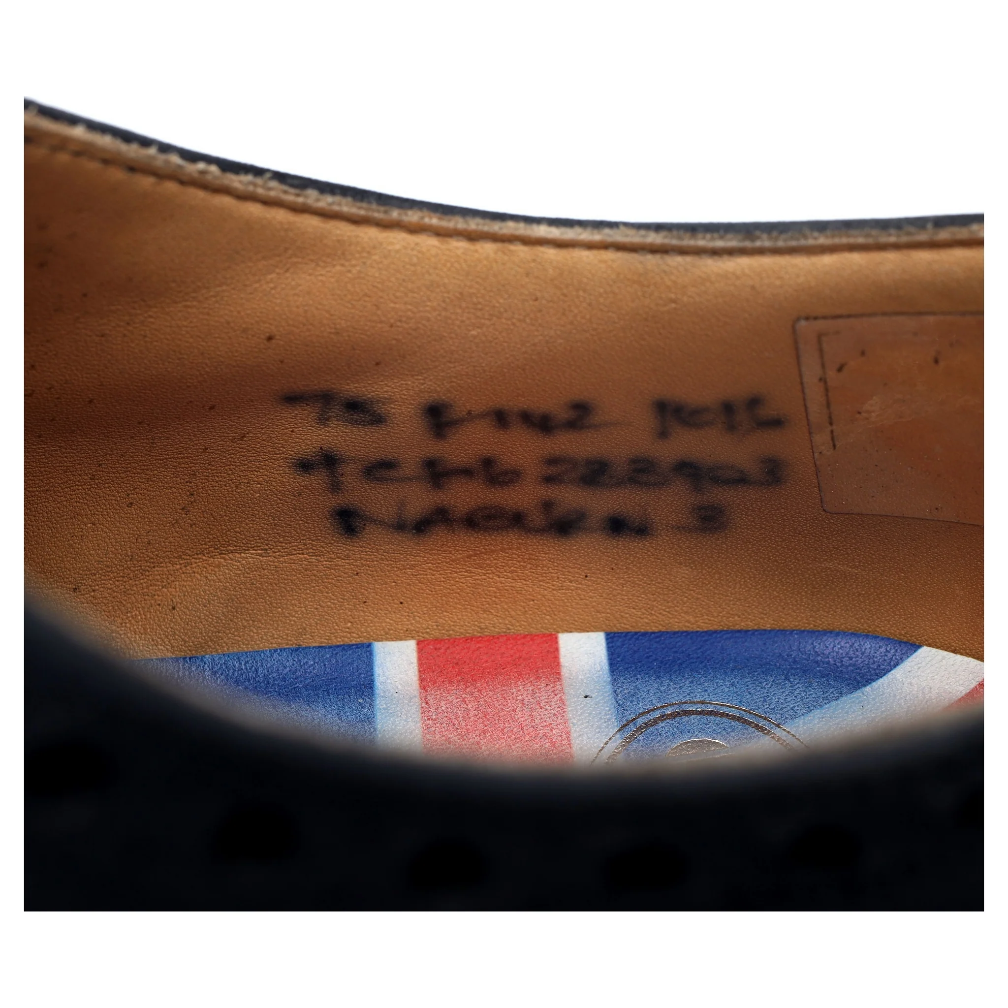 'Naburn 3' Navy Blue Suede Nubuck Derby UK 7.5 F - Image 13