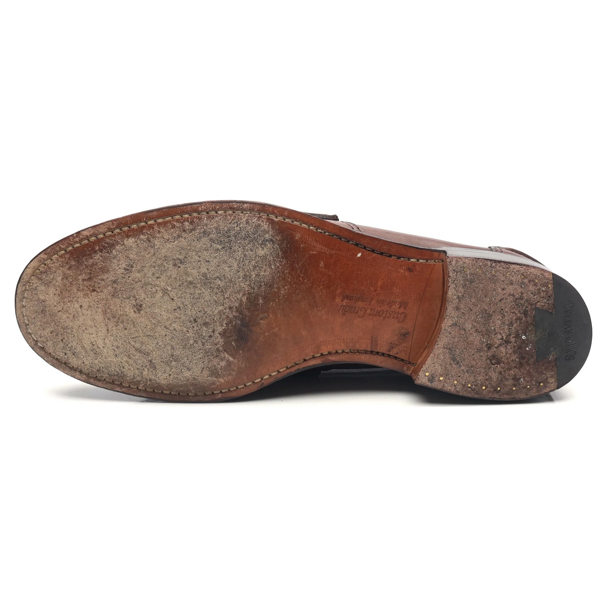 'Pembrey' Dark Brown Leather Loafers UK 9 G - Image 10