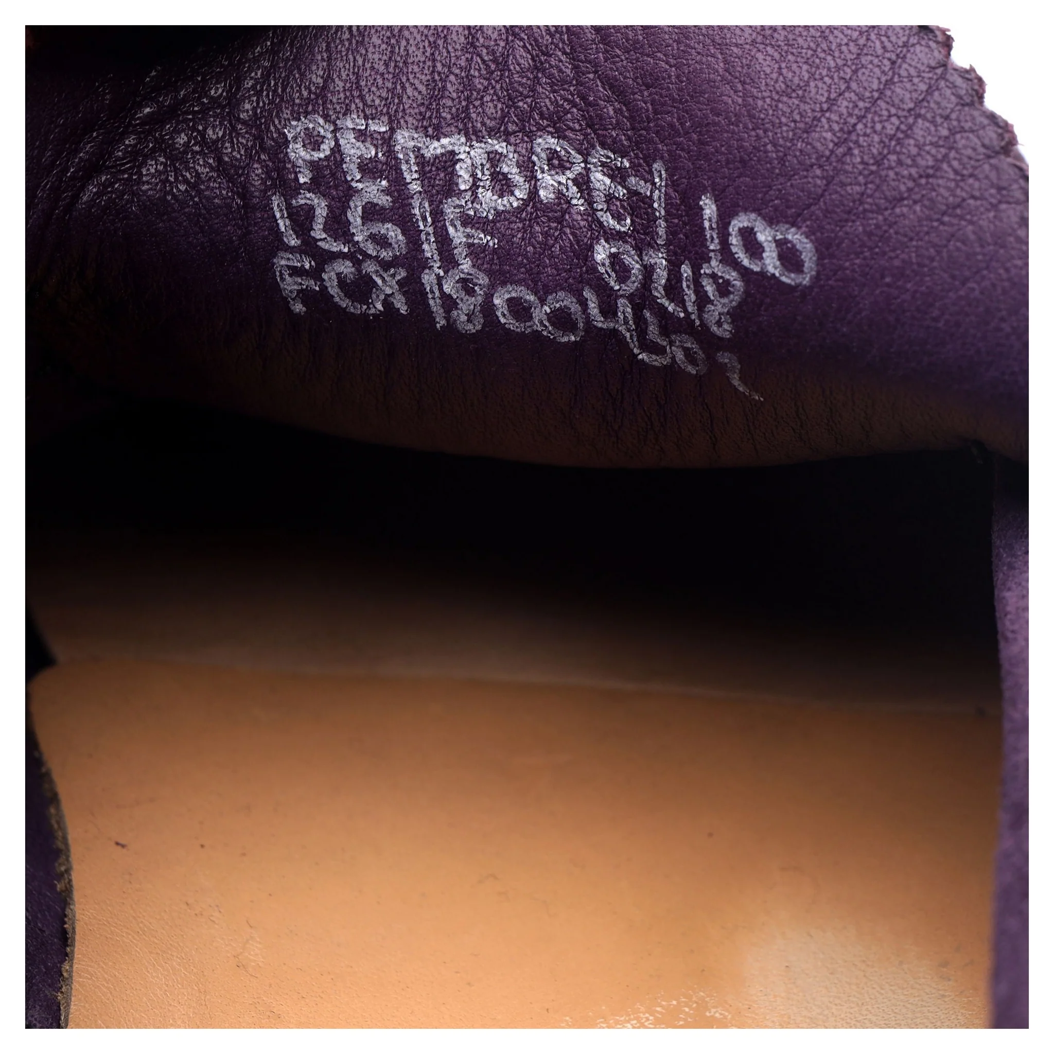 'Pembrey' Purple Suede Loafers UK 10 F - Image 13