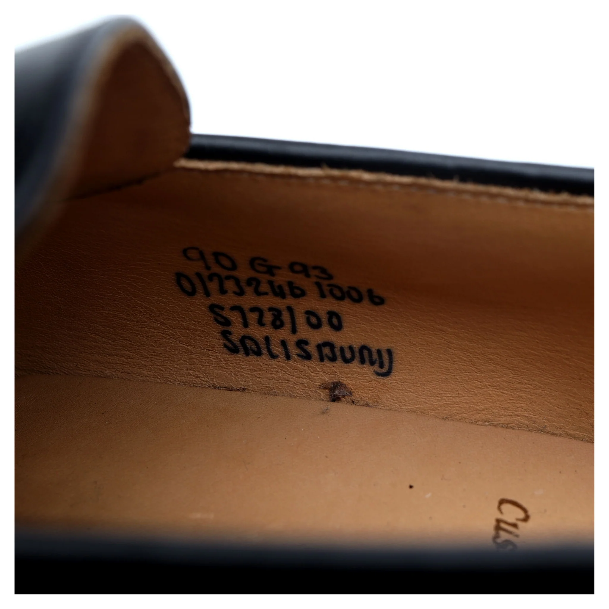 'Salisbury' Black Leather Loafers UK 9 G - Image 13