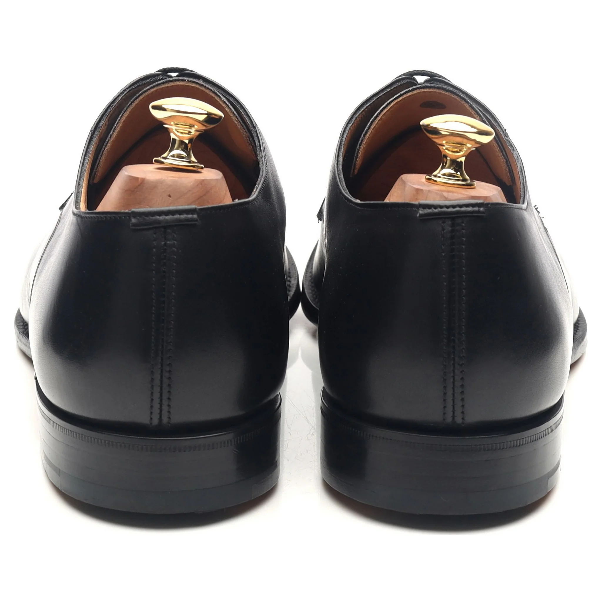 'Sawley' Black Leather Derby UK 10.5 G - Image 4