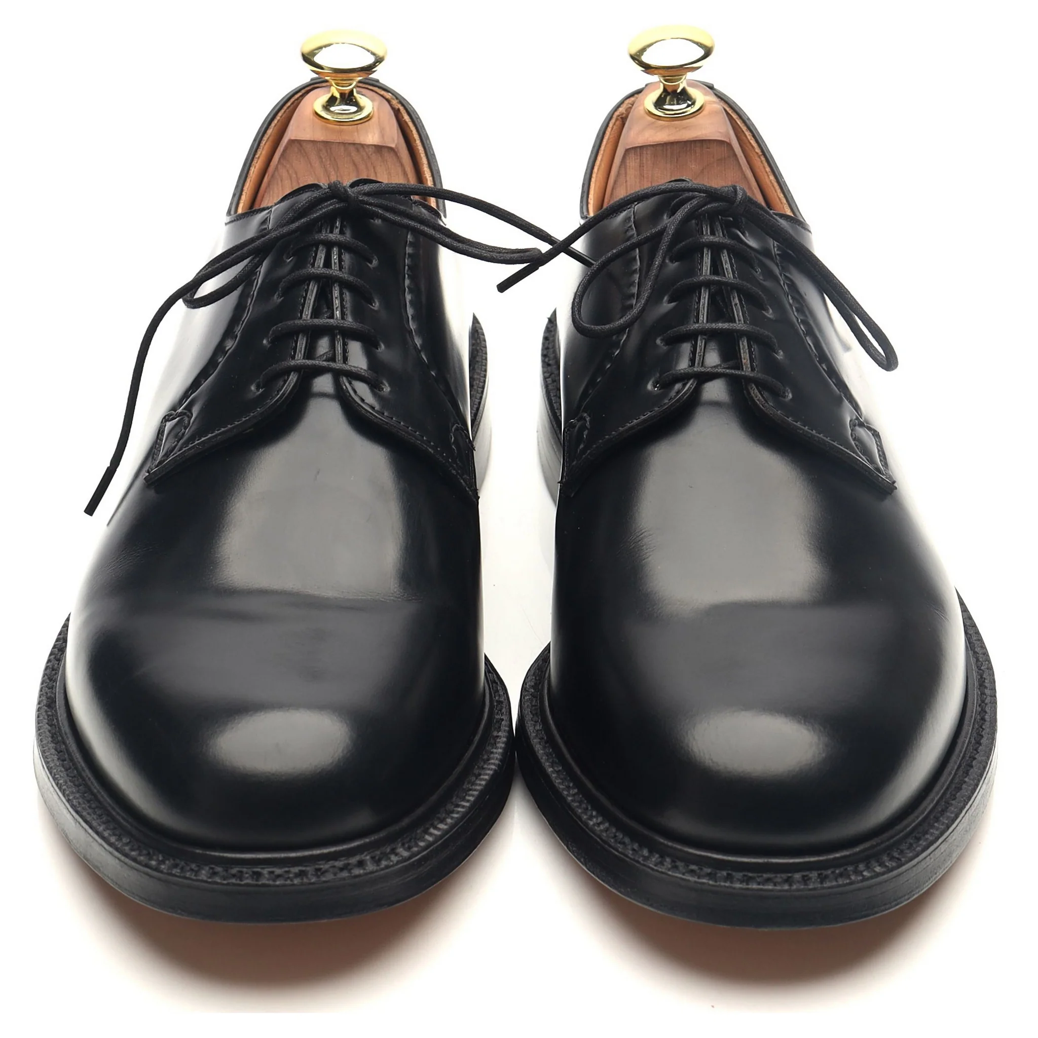 'Shannon' Black Leather Derby UK 8 F - Image 9