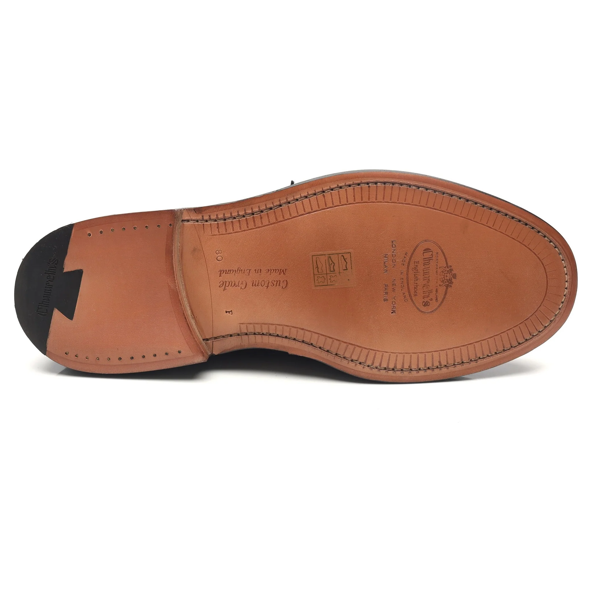 'Shannon' Brown Leather Derby UK 8 F - Image 11