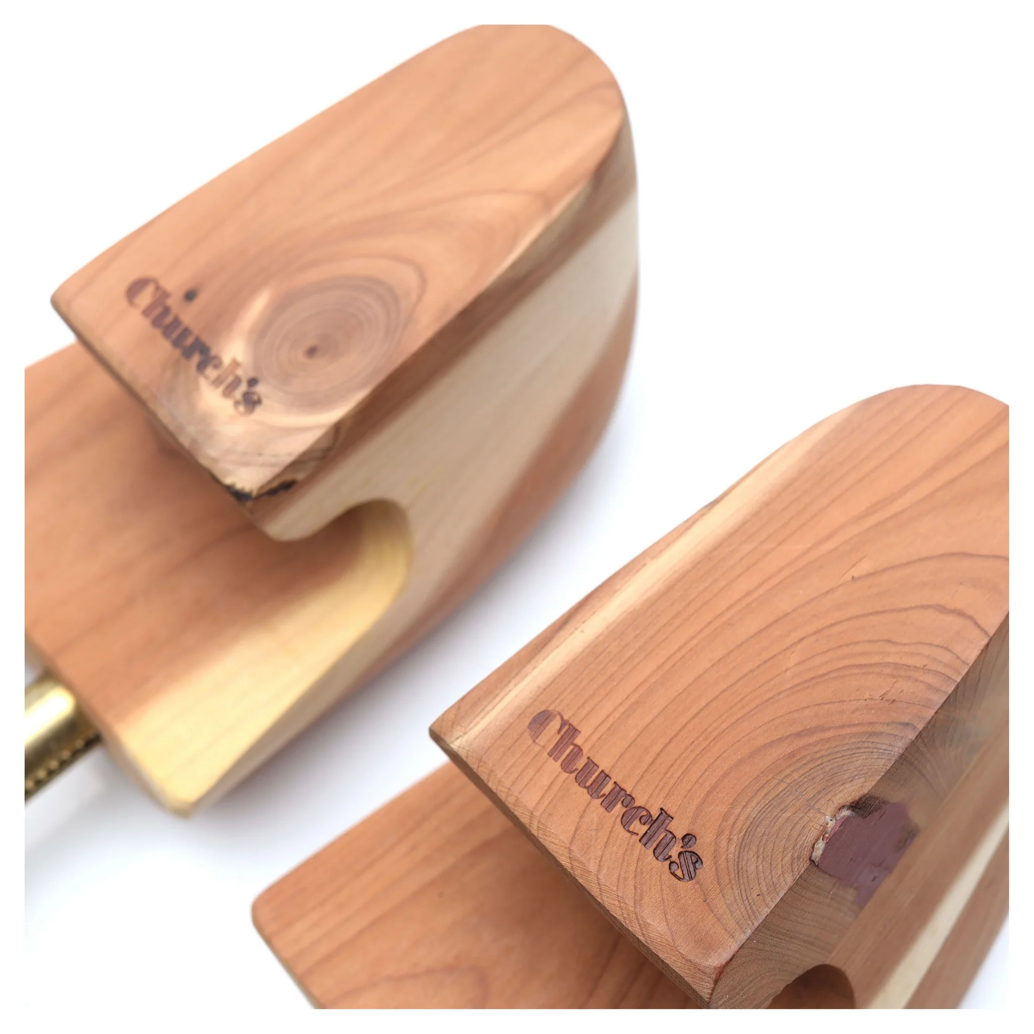 'Wessex' Wooden Shoe Trees UK 7 - Image 2