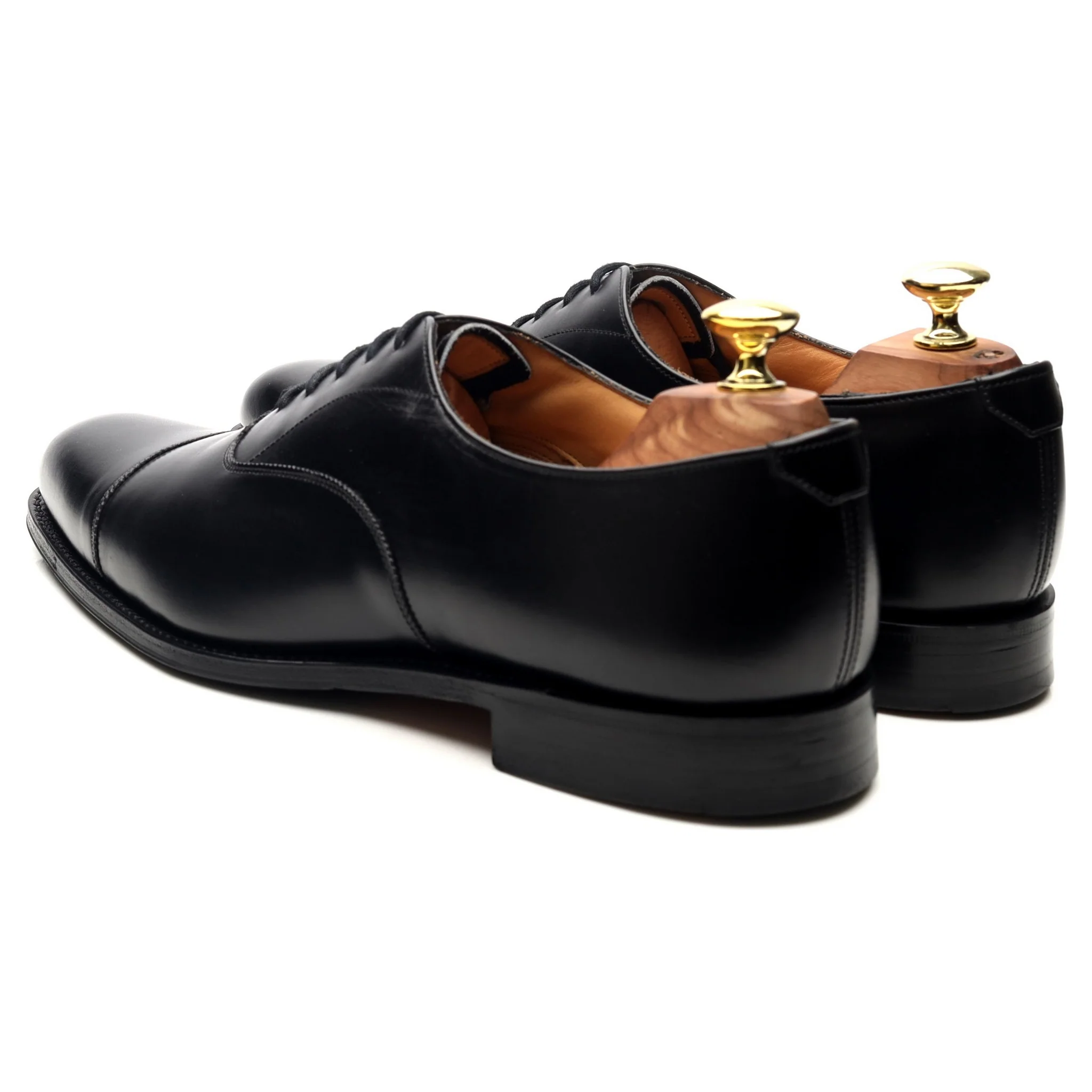 'Westerham' Black Leather Oxford UK 7 F - Image 3