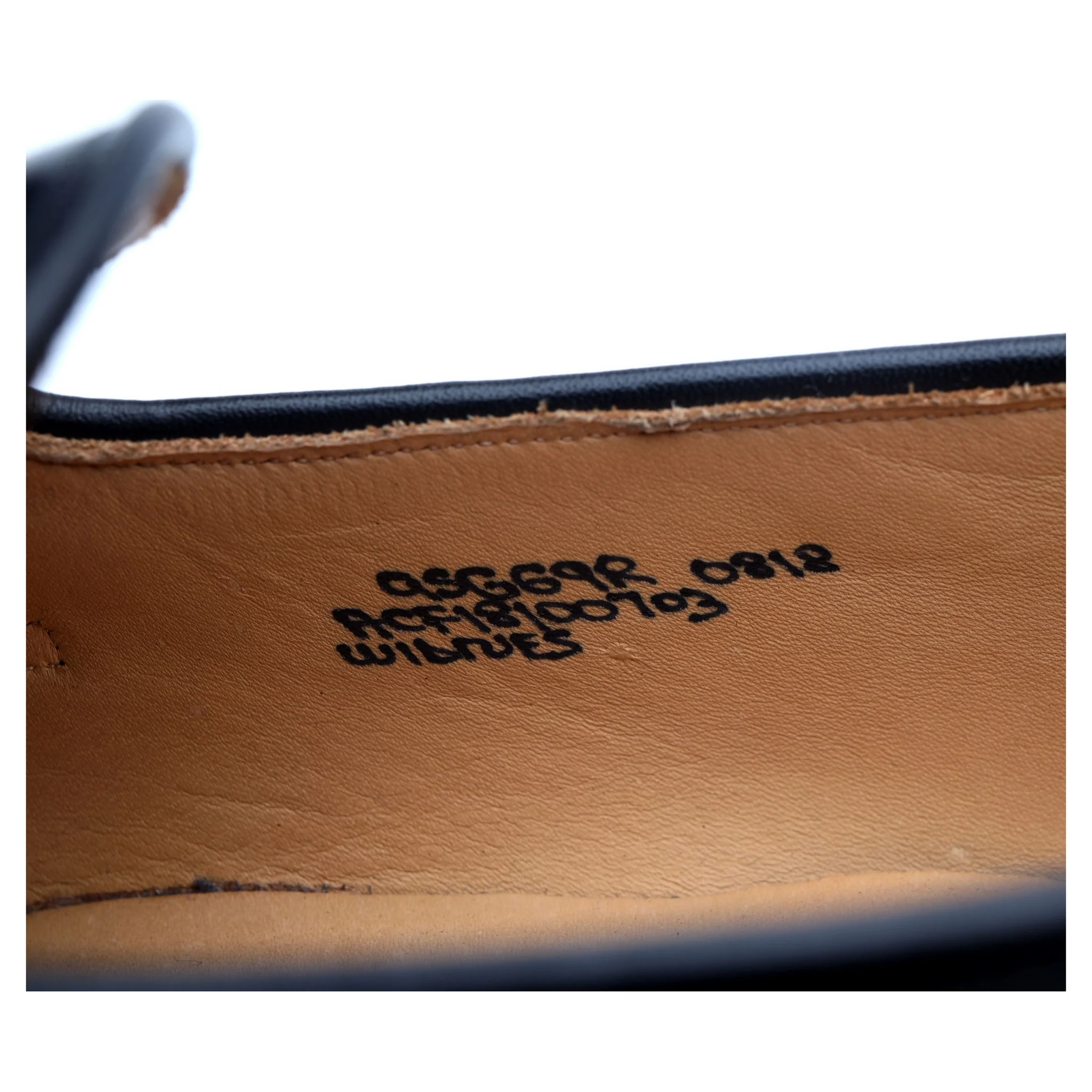'Widnes' Black Leather Loafers UK 9.5 G - Image 13