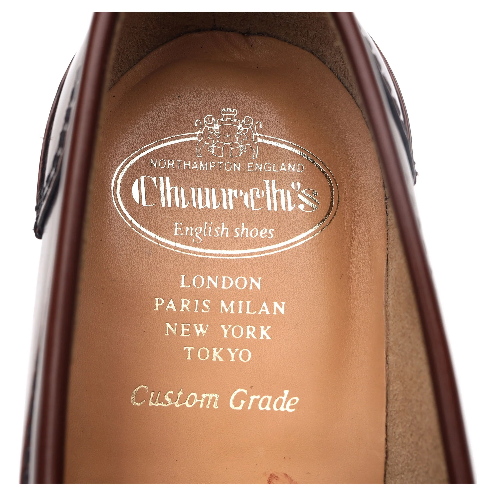 'Willenhall' Brown Leather Loafers UK 9 G - Image 12