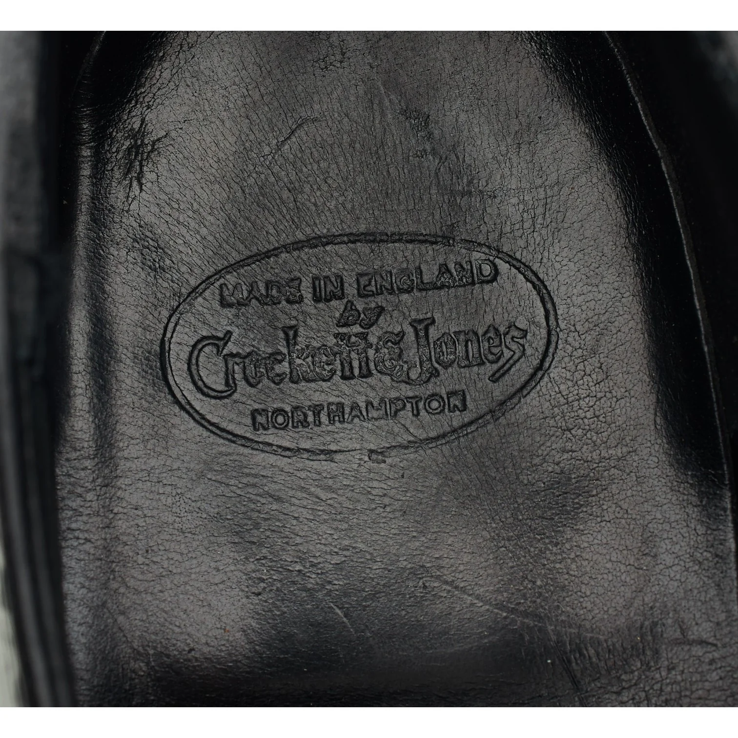 'Clifford' Black Leather Oxford Brogues UK 9 E - Image 8