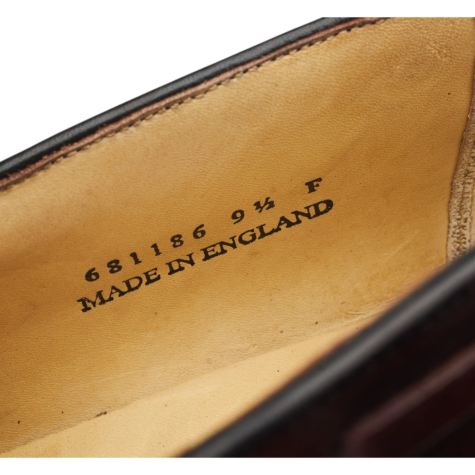'Clive' Burgundy Leather Tassel Loafers UK 9.5 F - Image 7