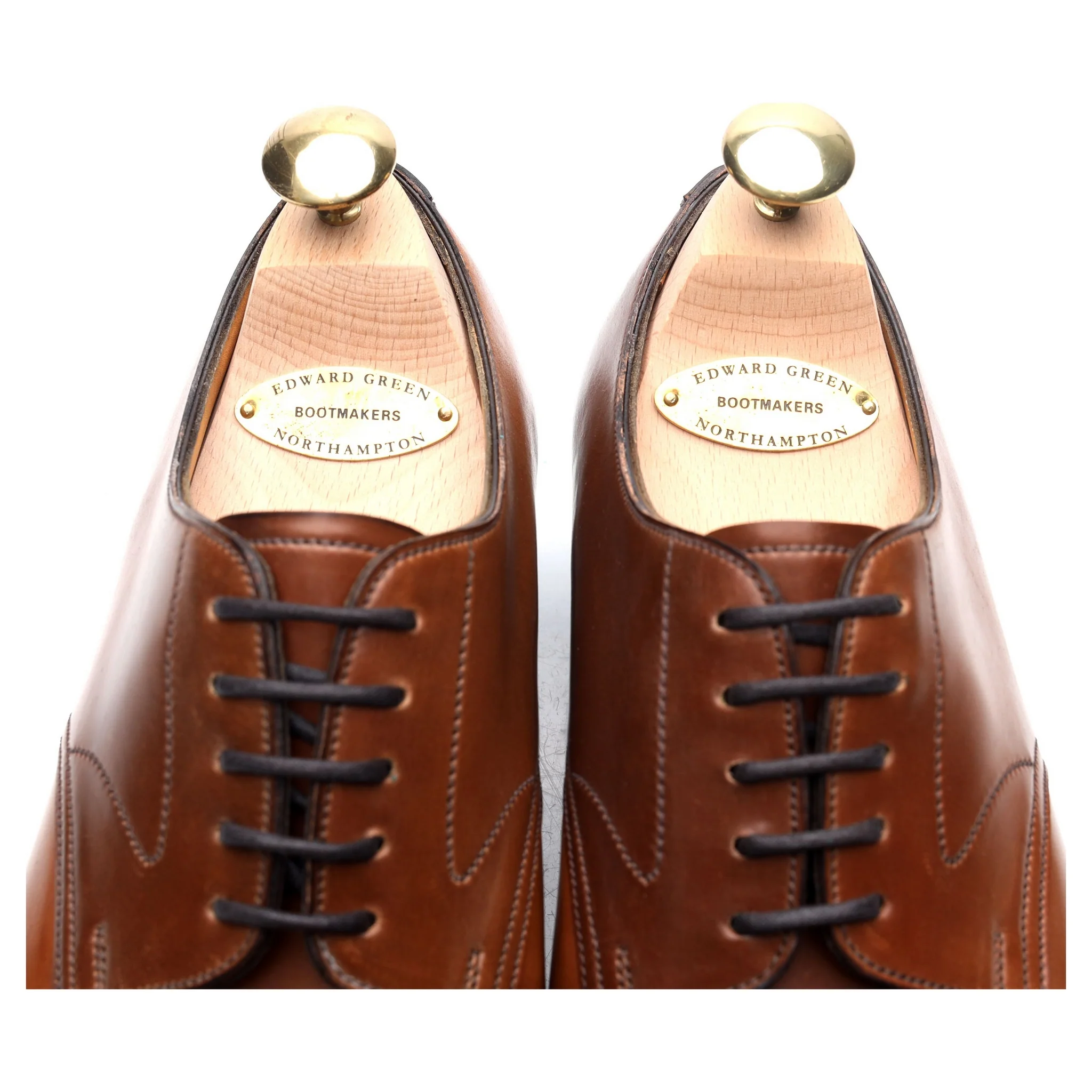 'Coniston' Brown Cordovan Leather Derby UK 6 E - Image 12