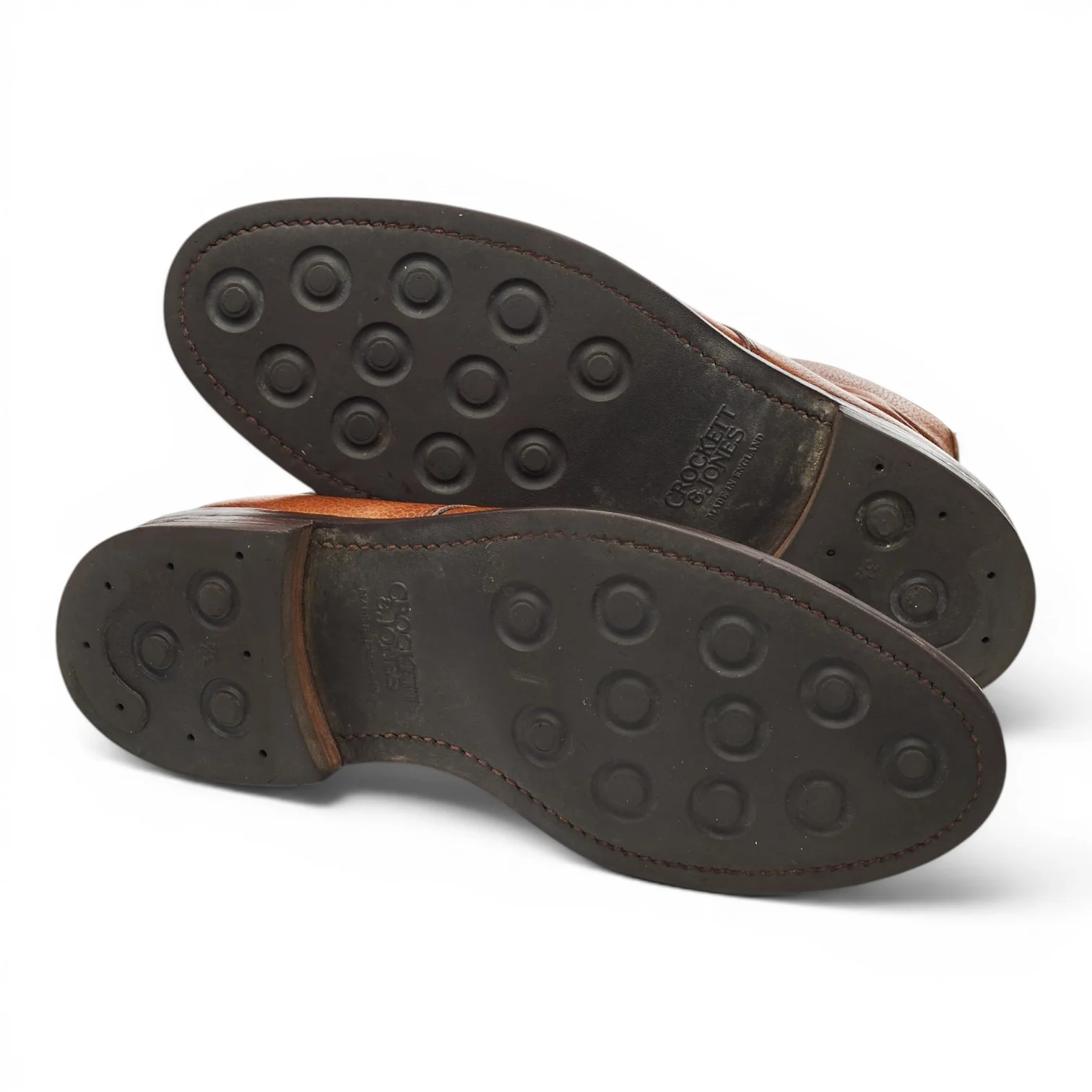 'Coniston' Tan Brown Grain Leather Boots UK 9.5 E - Image 5