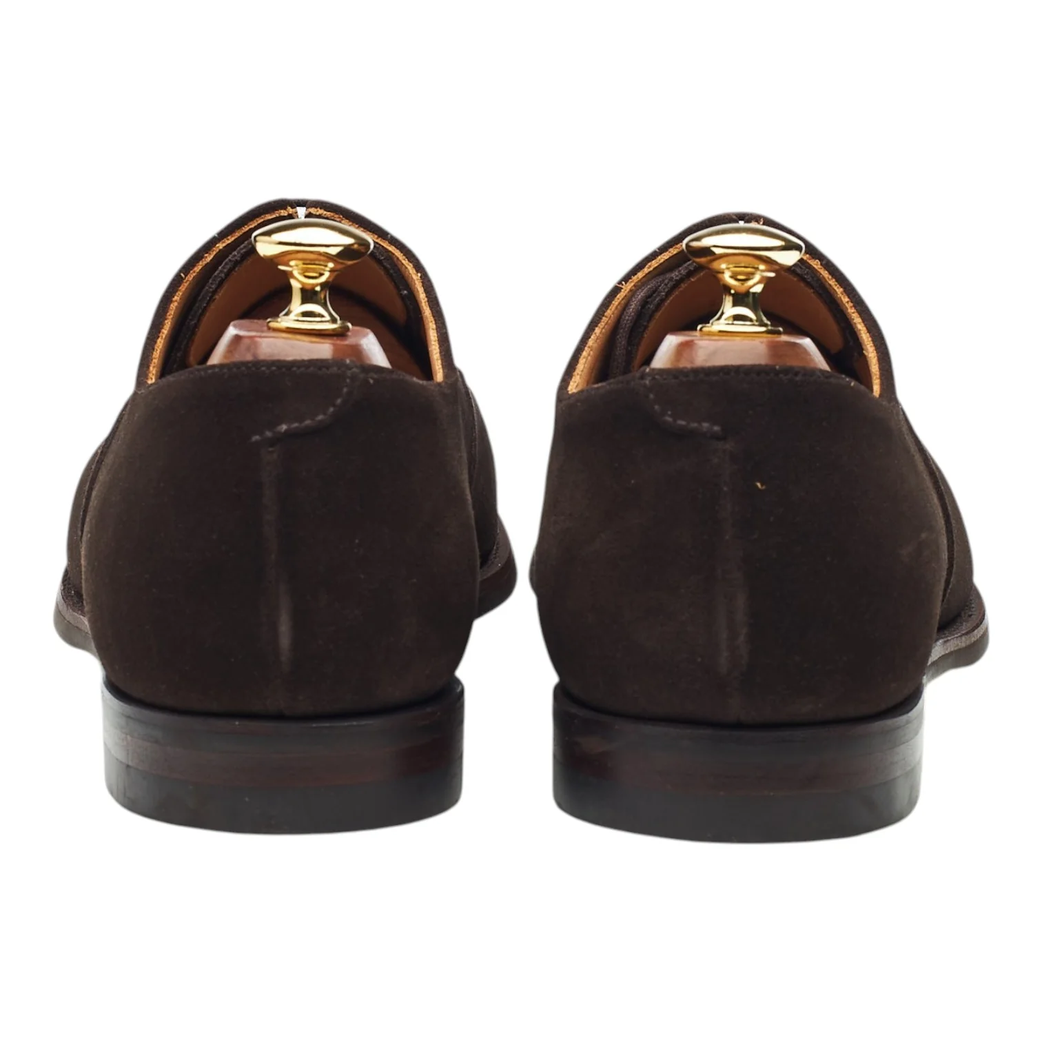 'Connaught 2' Dark Brown Suede Oxford UK 9.5 E - Image 4