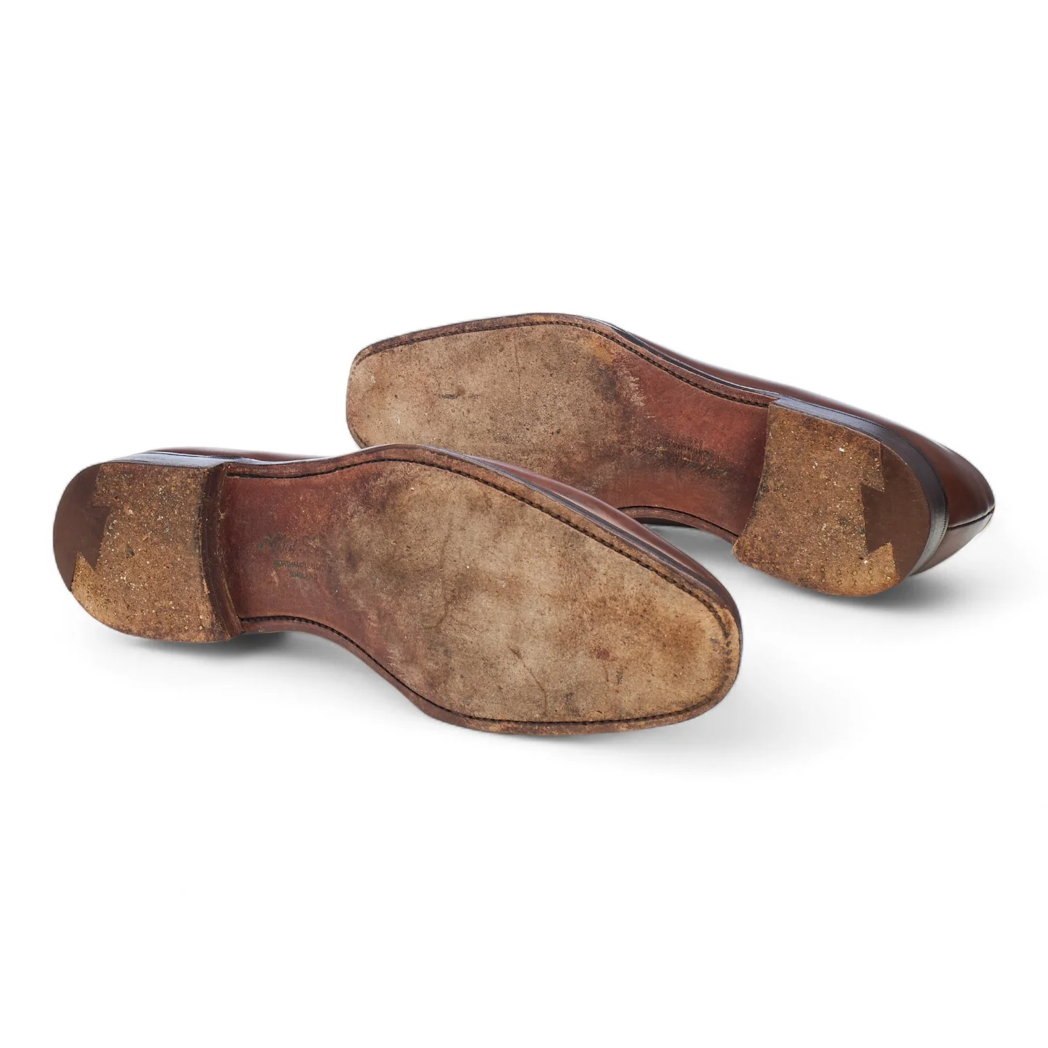 'Connaught' Brown Leather Wholecut Oxford UK 7.5 F - Image 5