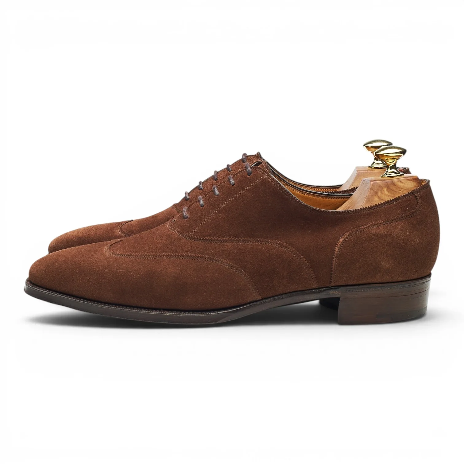 'Connaught' Brown Suede Oxford UK 8 E - Image 3