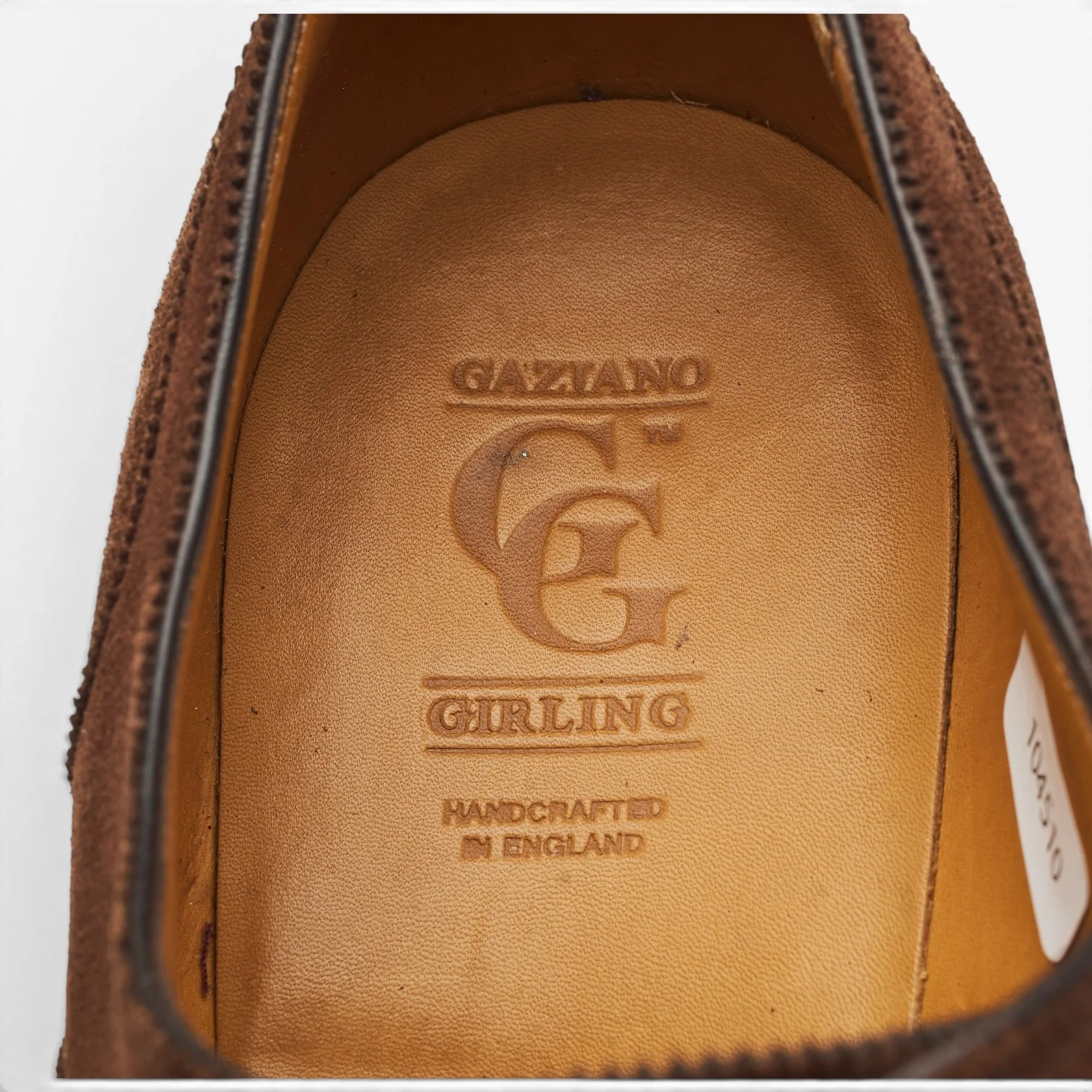 'Connaught' Brown Suede Oxford UK 8 E - Image 6
