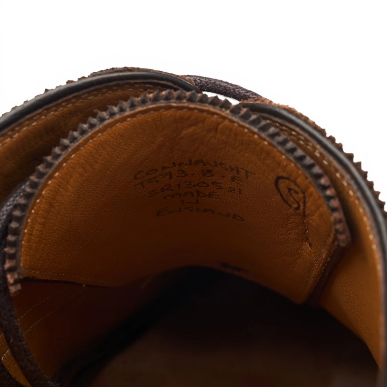 'Connaught' Brown Suede Oxford UK 8 E - Image 7