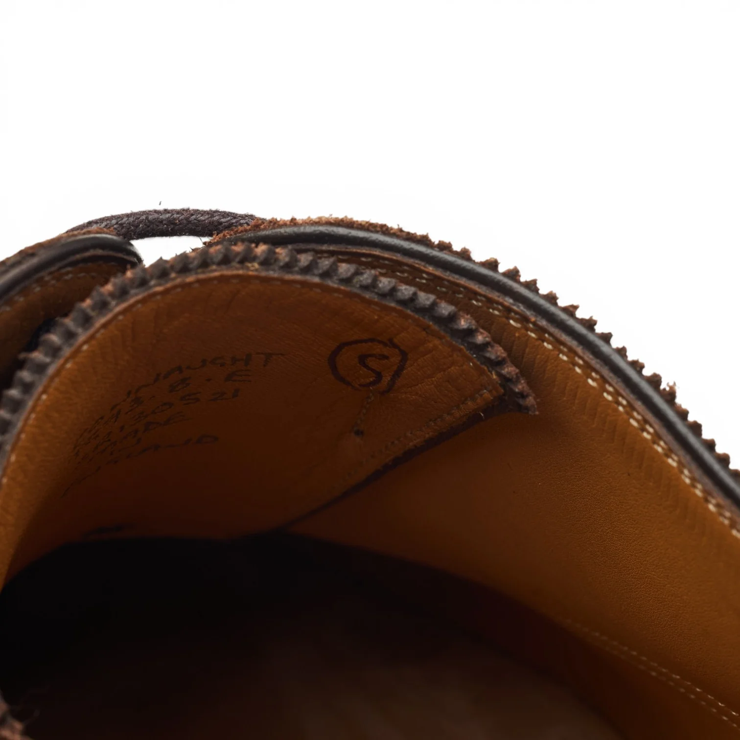 'Connaught' Brown Suede Oxford UK 8 E - Image 8