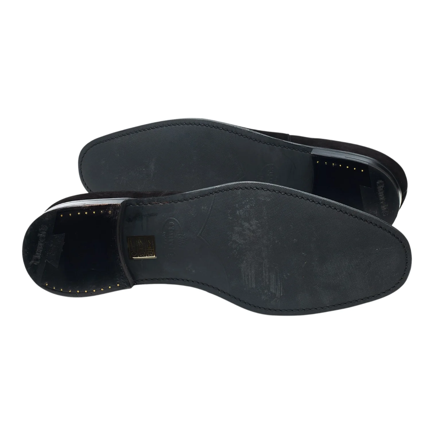 'Consul' Black Suede Oxford UK 9.5 F - Image 5