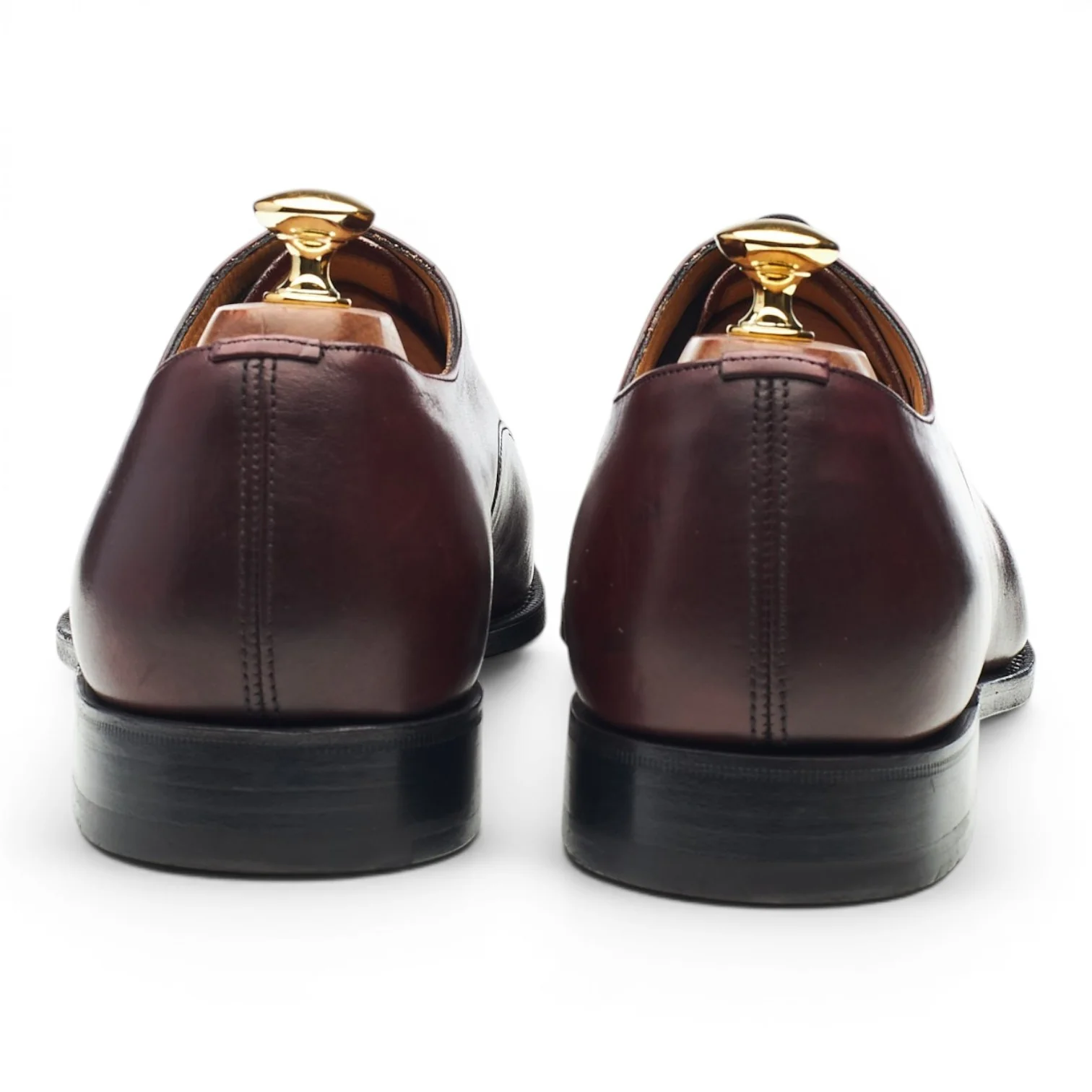 'Consul' Burgundy Leather Oxford UK 10 F - Image 4