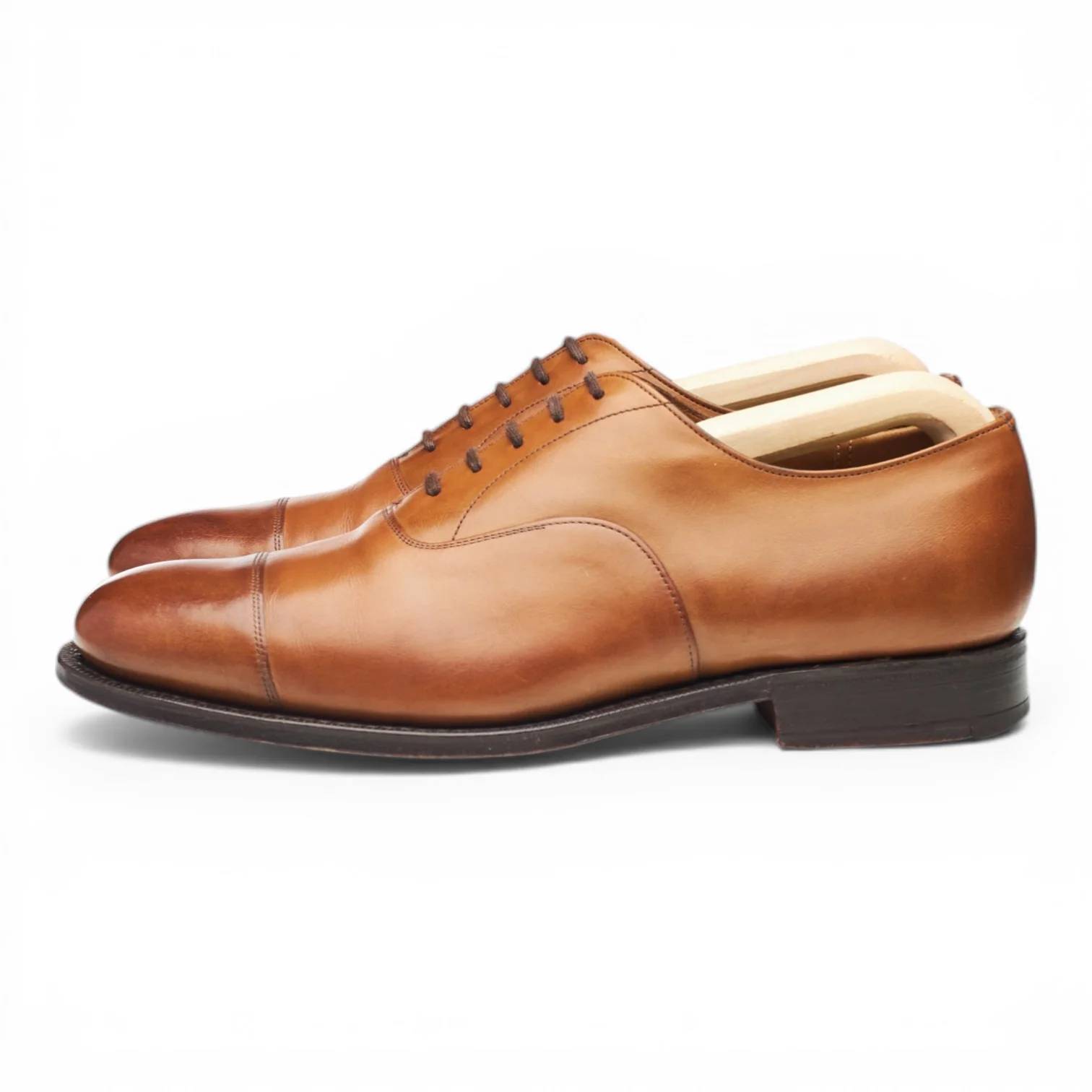 'Consul' Tan Brown Leather Oxford UK 7.5 G - Image 3