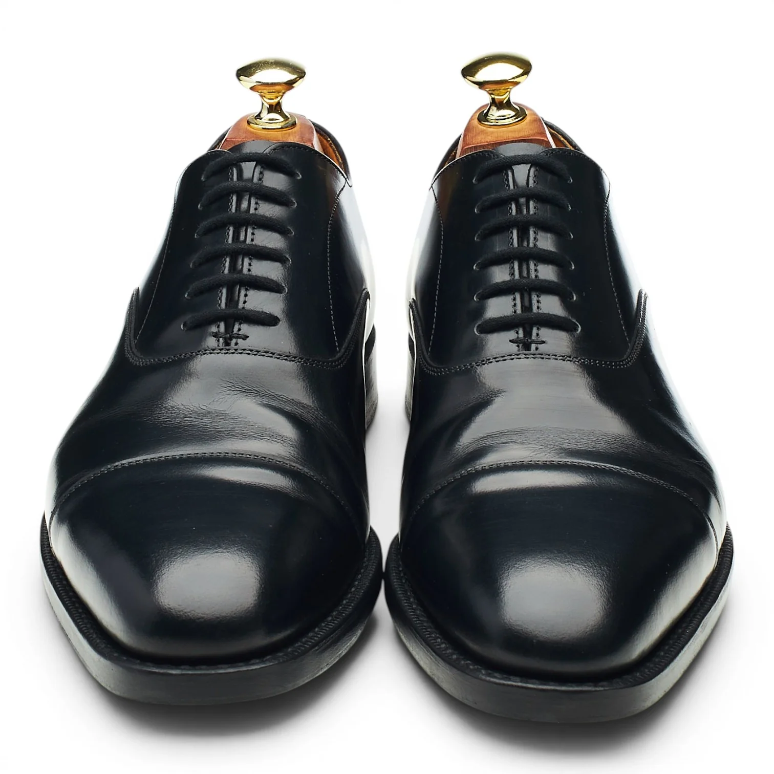 'Coppice' Black Leather Oxford UK 7 F - Image 2