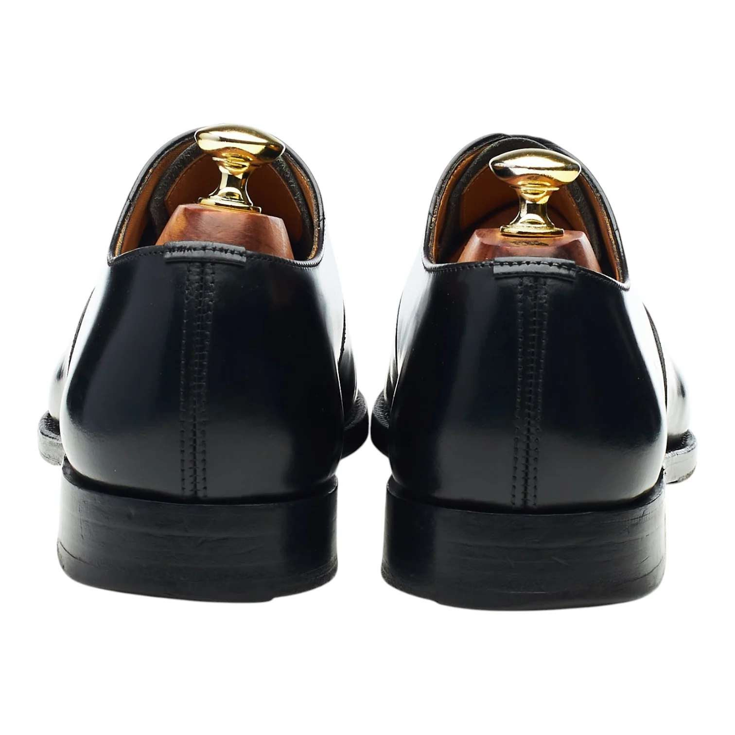 'Coppice' Black Leather Oxford UK 7 F - Image 4