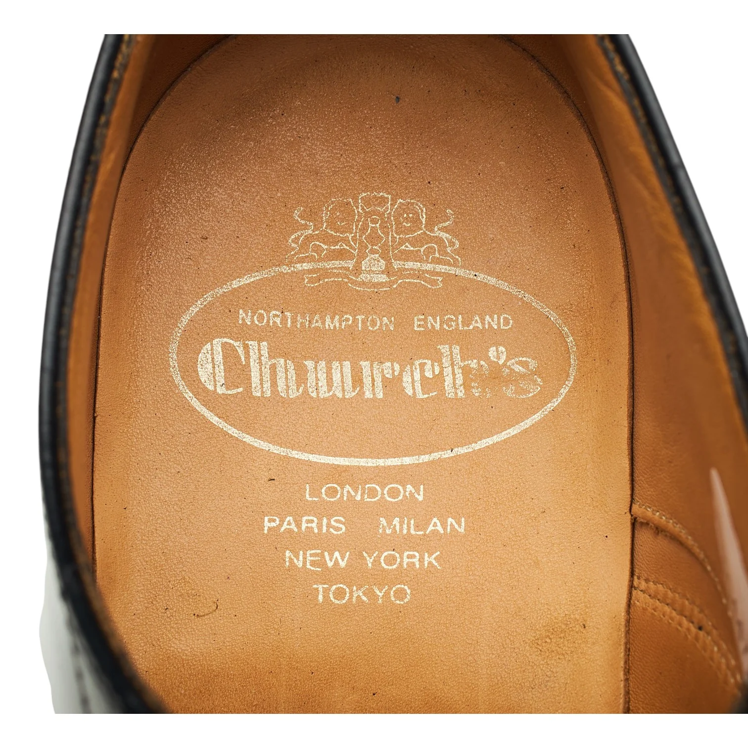'Coppice' Black Leather Oxford UK 7 F - Image 6
