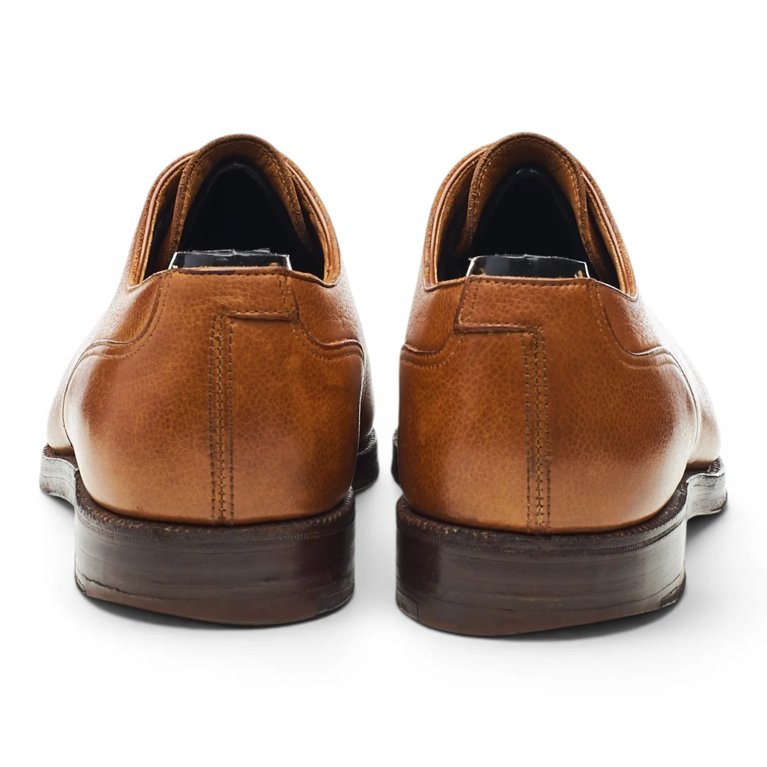 'Cornhill' Tan Brown Grain Leather Split Toe Derby UK 7.5 E - Image 4